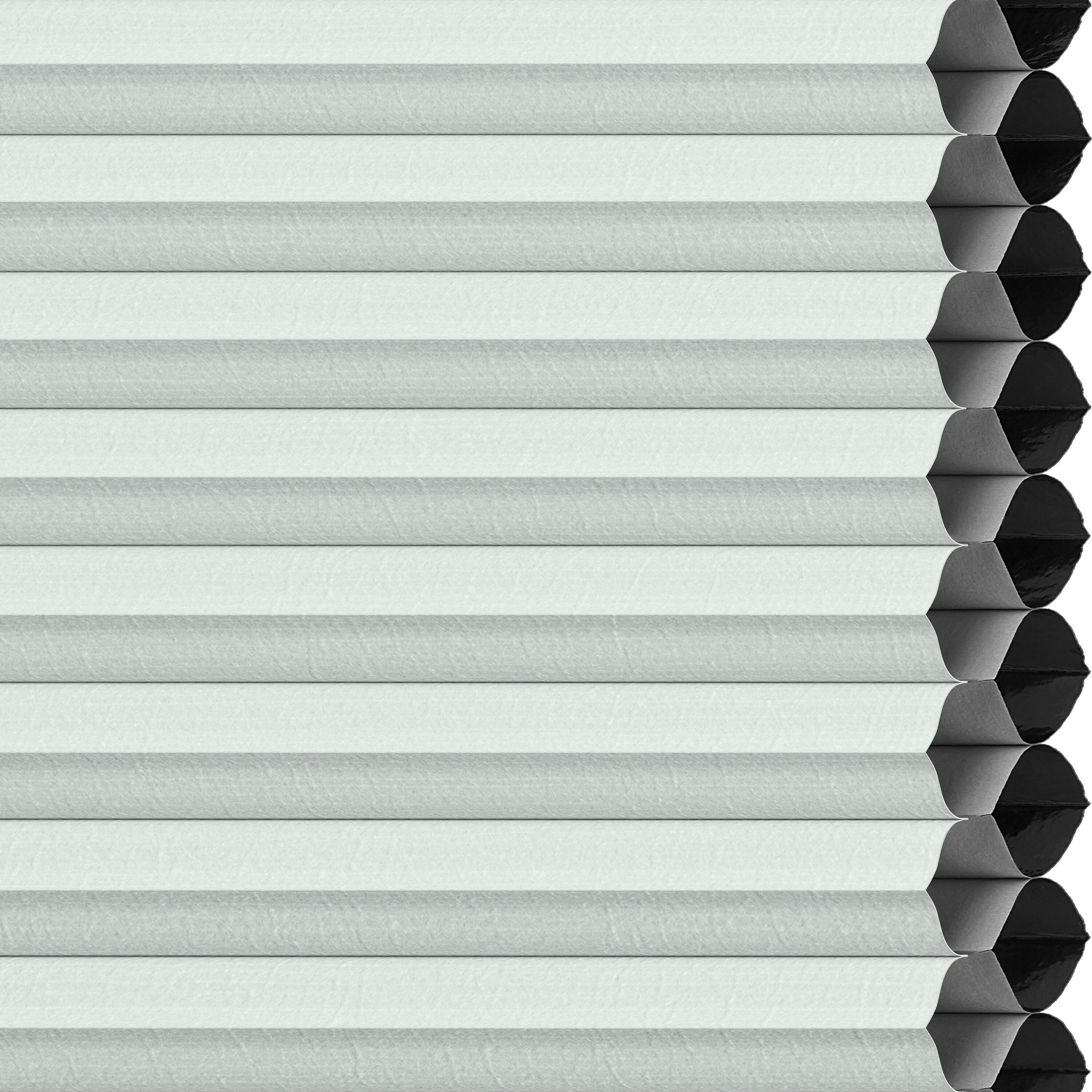 LEVOLOR 511535 Designer Colors Cool White Blackout Polyester 1/2-in Double Cellular shade swatch