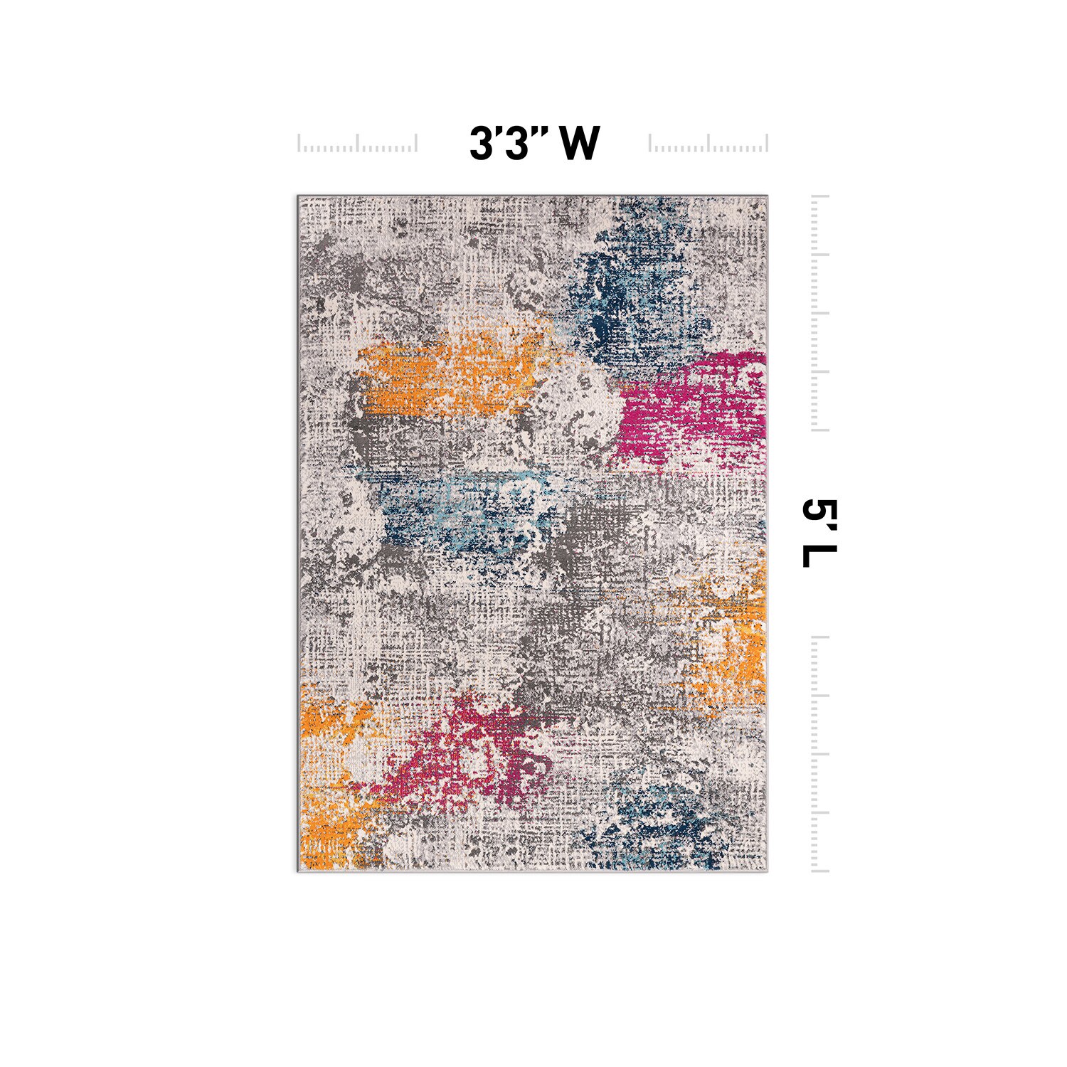 World Rug Gallery 4050MULTI3X5 rugs - View #2