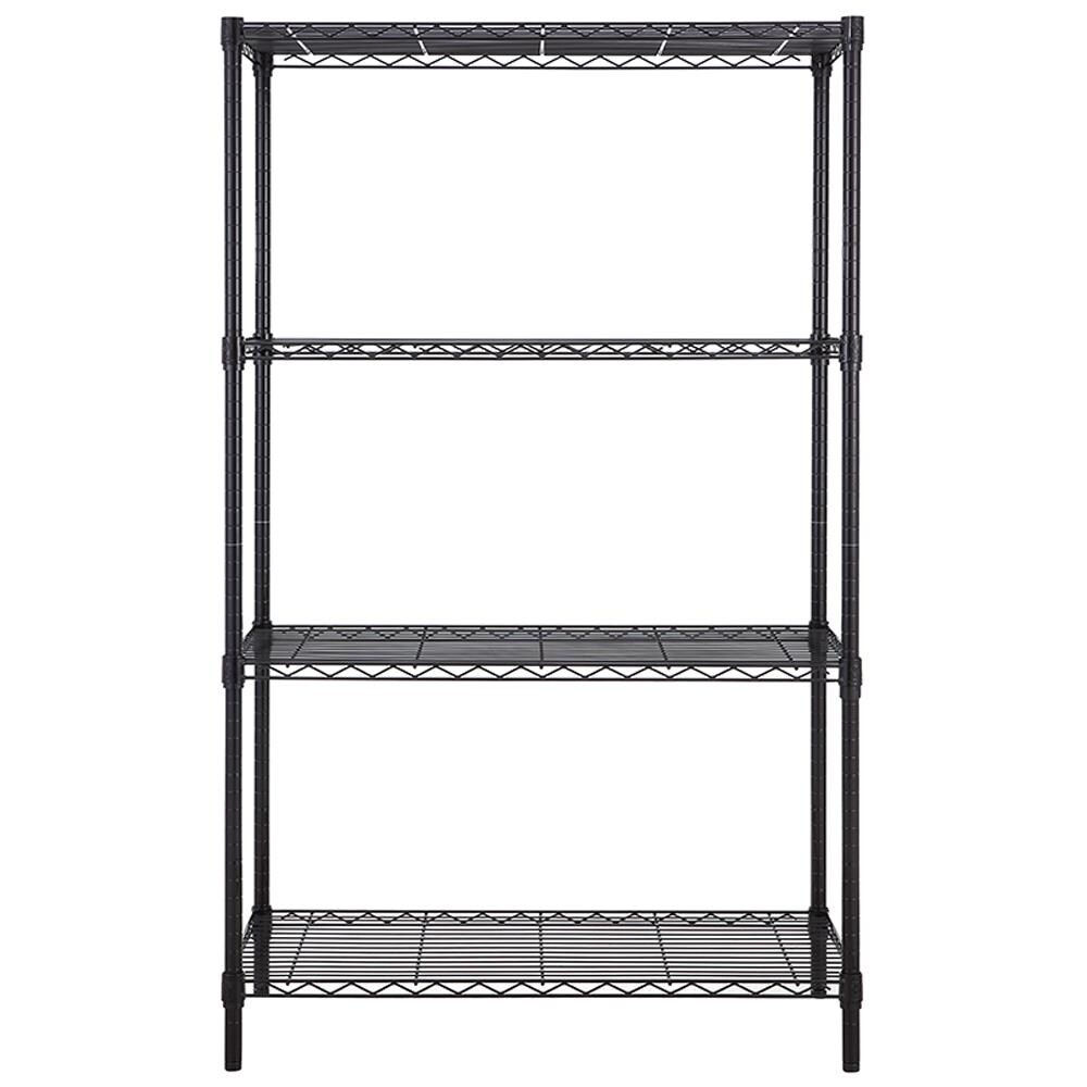 MZG 18-in D x 36-in W x 59-in H 4-Tier Steel Utility Shelving Unit in ...