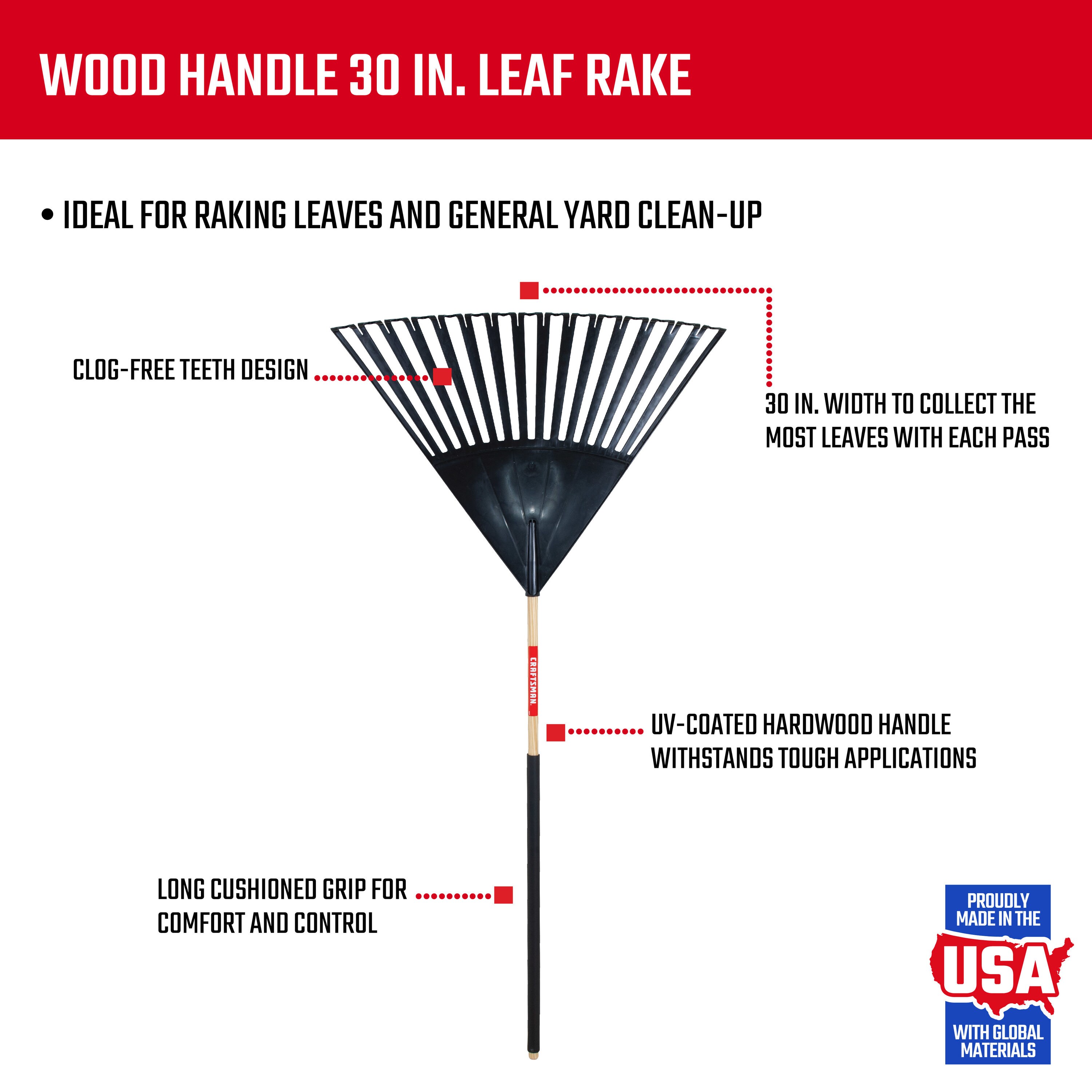 Sears shop leaf rake