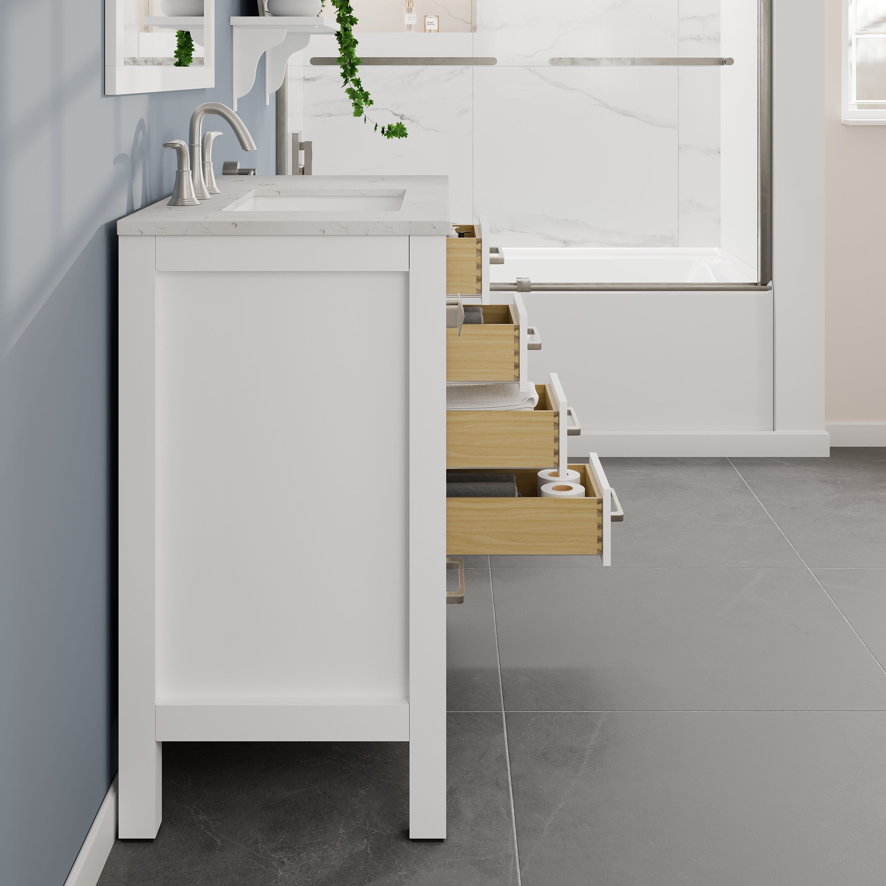 Eviva EVVN412-36WH Bath-Vanity-Combo - View #6