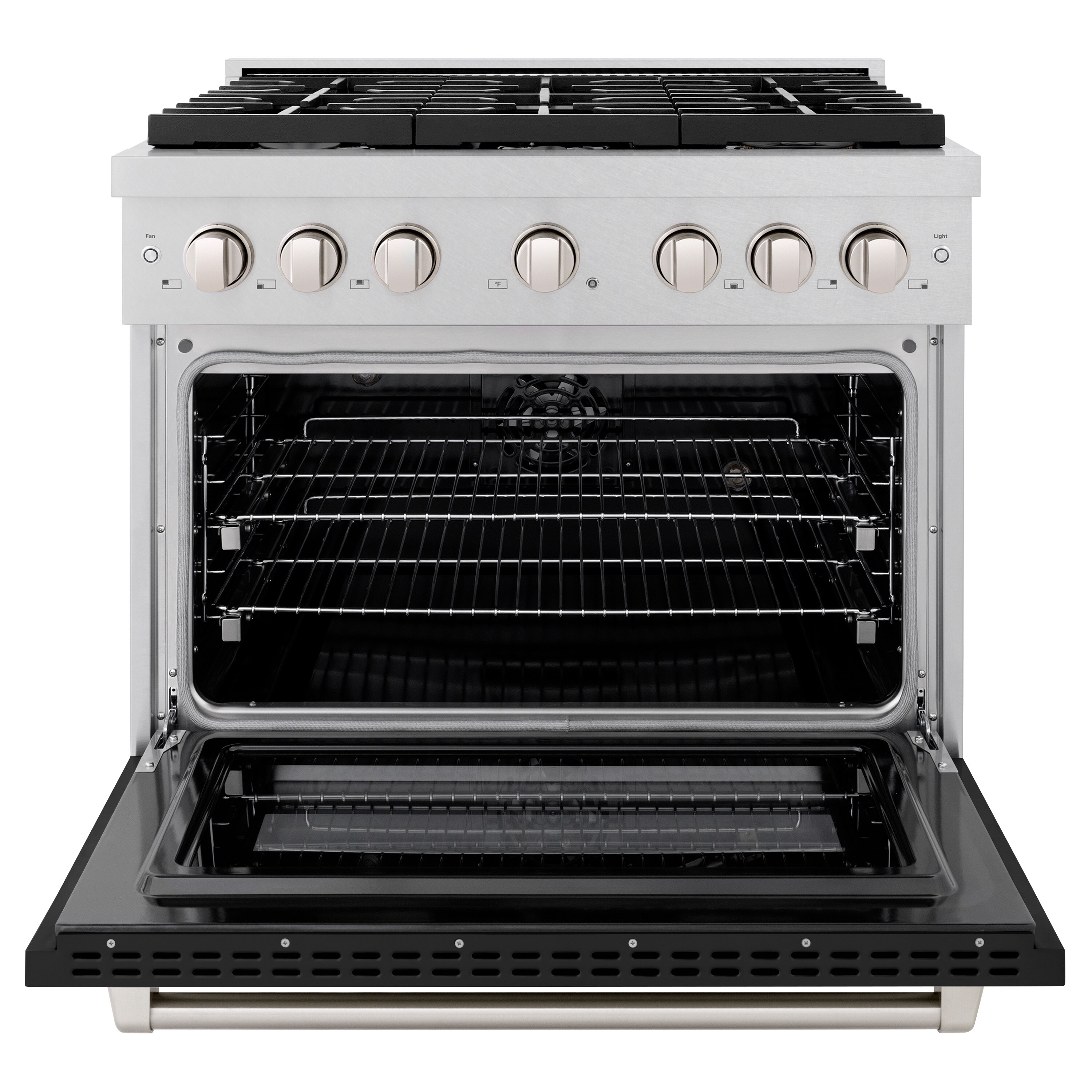 ZLINE KITCHEN & BATH SDRS-BLM-36 Dual-Fuel-Ranges - View #3