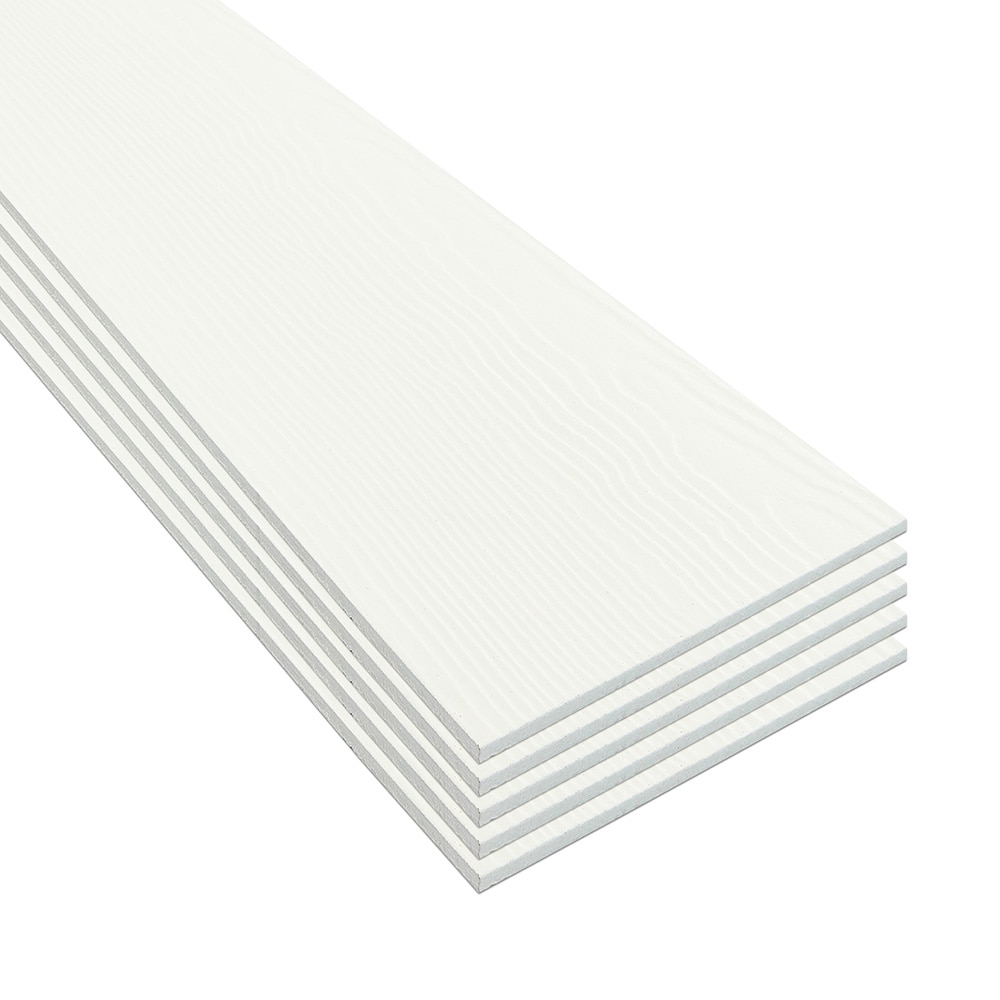 James Hardie Statement Collection Hz5 Fiber Cement Cedarmill Lap Siding Arctic White 252 Pack 7 7667