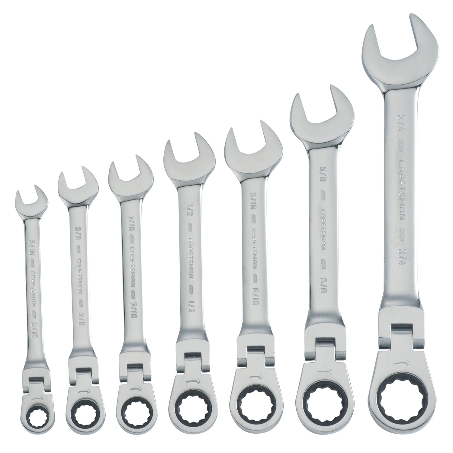 Ratcheting Box Wrench Head Size 15x17mm
