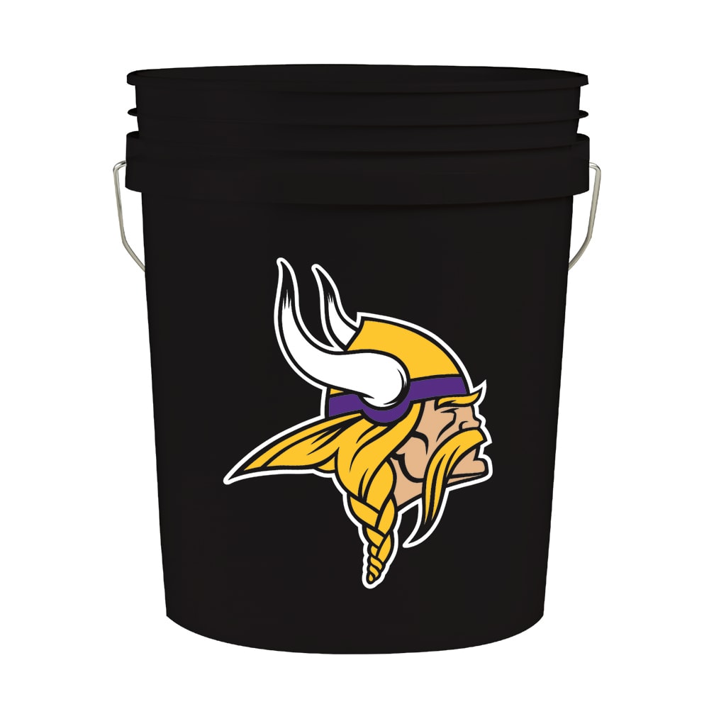 WinCraft Sports 1707024 Minnesota Vikings Minnesota Vikings 5 Gallon(s) BPA-Free Plastic General bucket