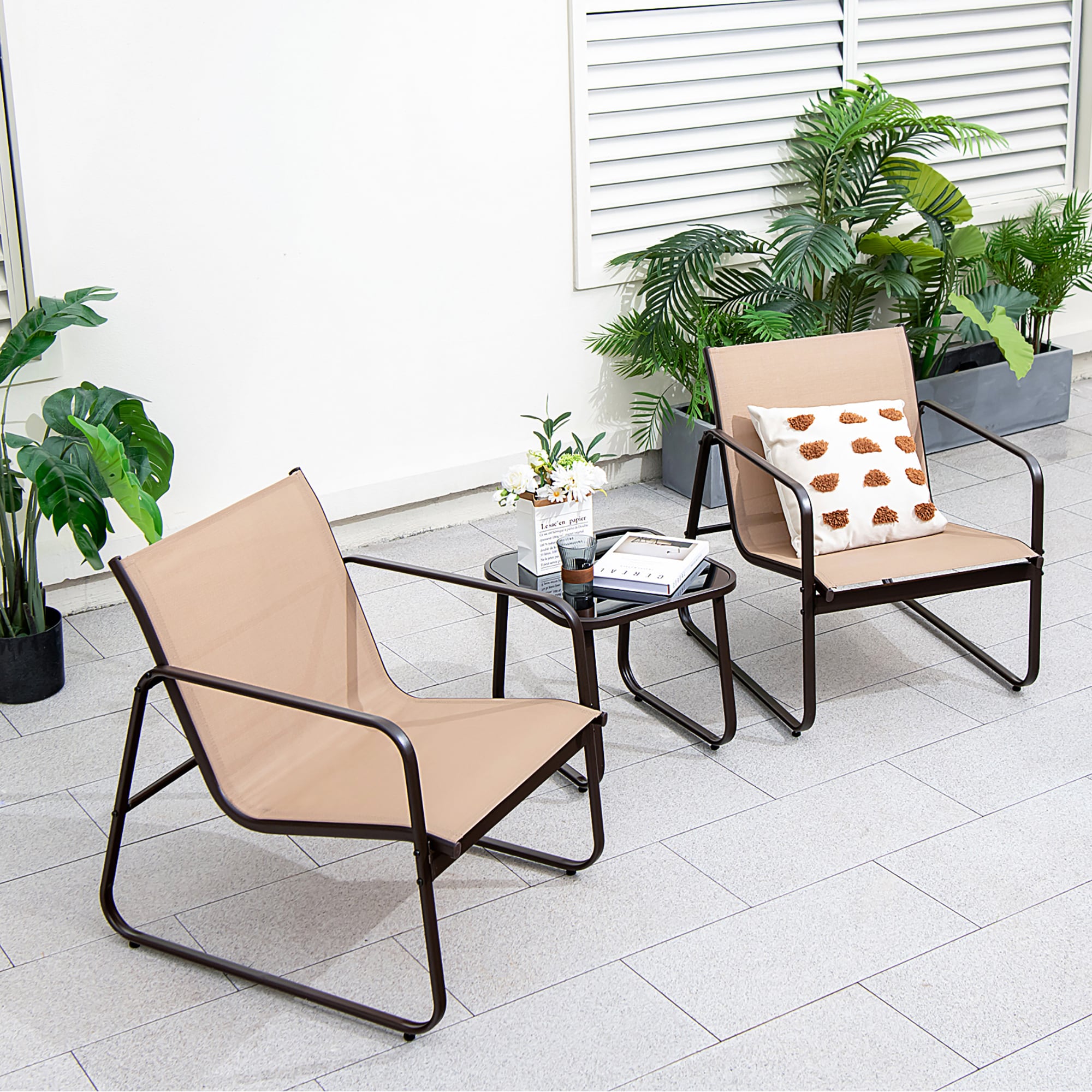 Costway NP11049CF Patio-Conversation-Sets - View #7