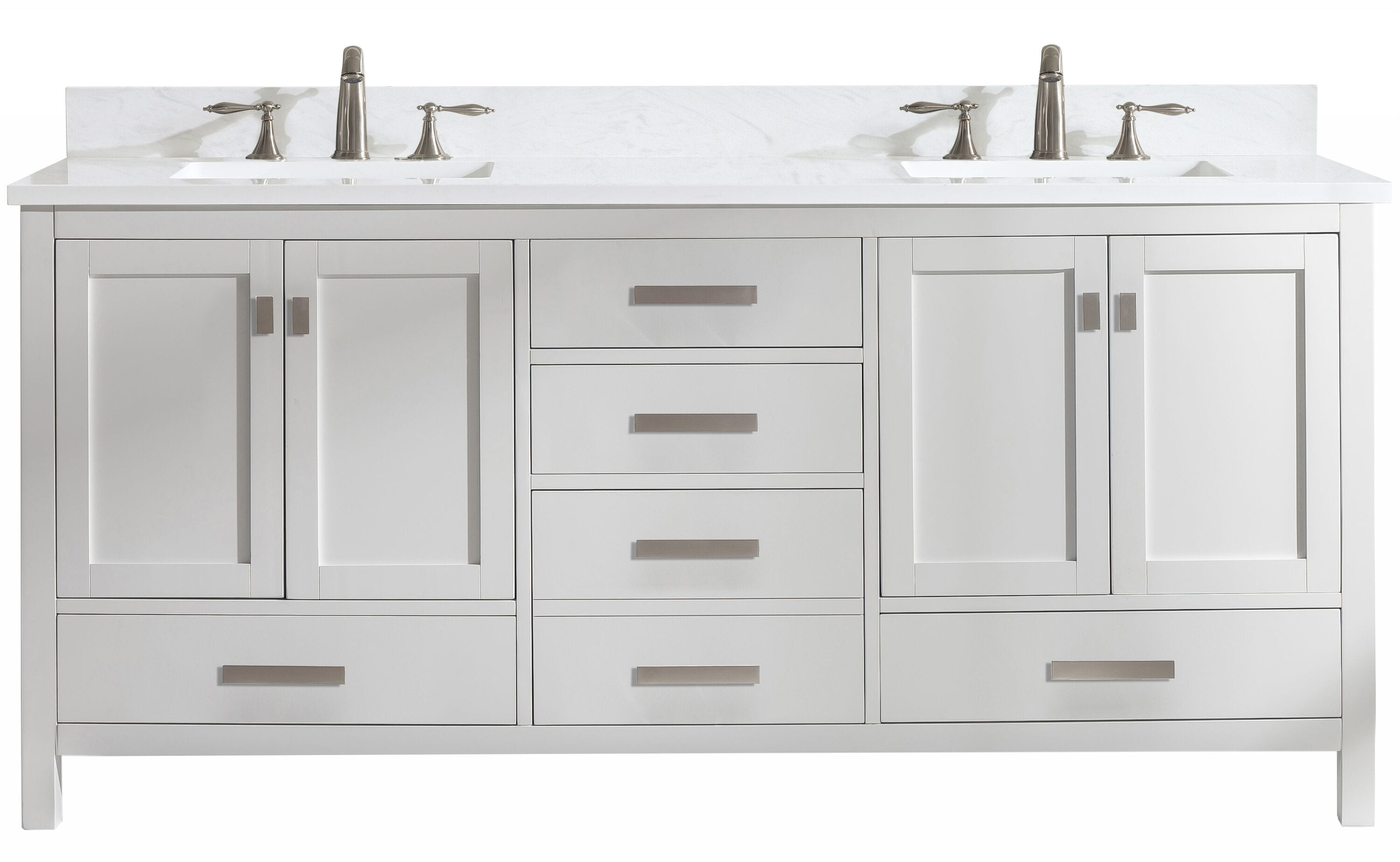 Design Element V01-72-WT Bath-Vanity-Combo - View #14