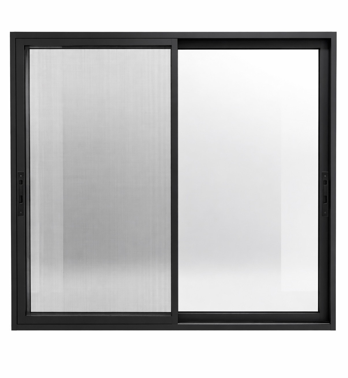 TEZA DOORS (144 x 96) 156 SLIDING DOOR - HIGH TRACK - ACTIVE 3P - BLACK