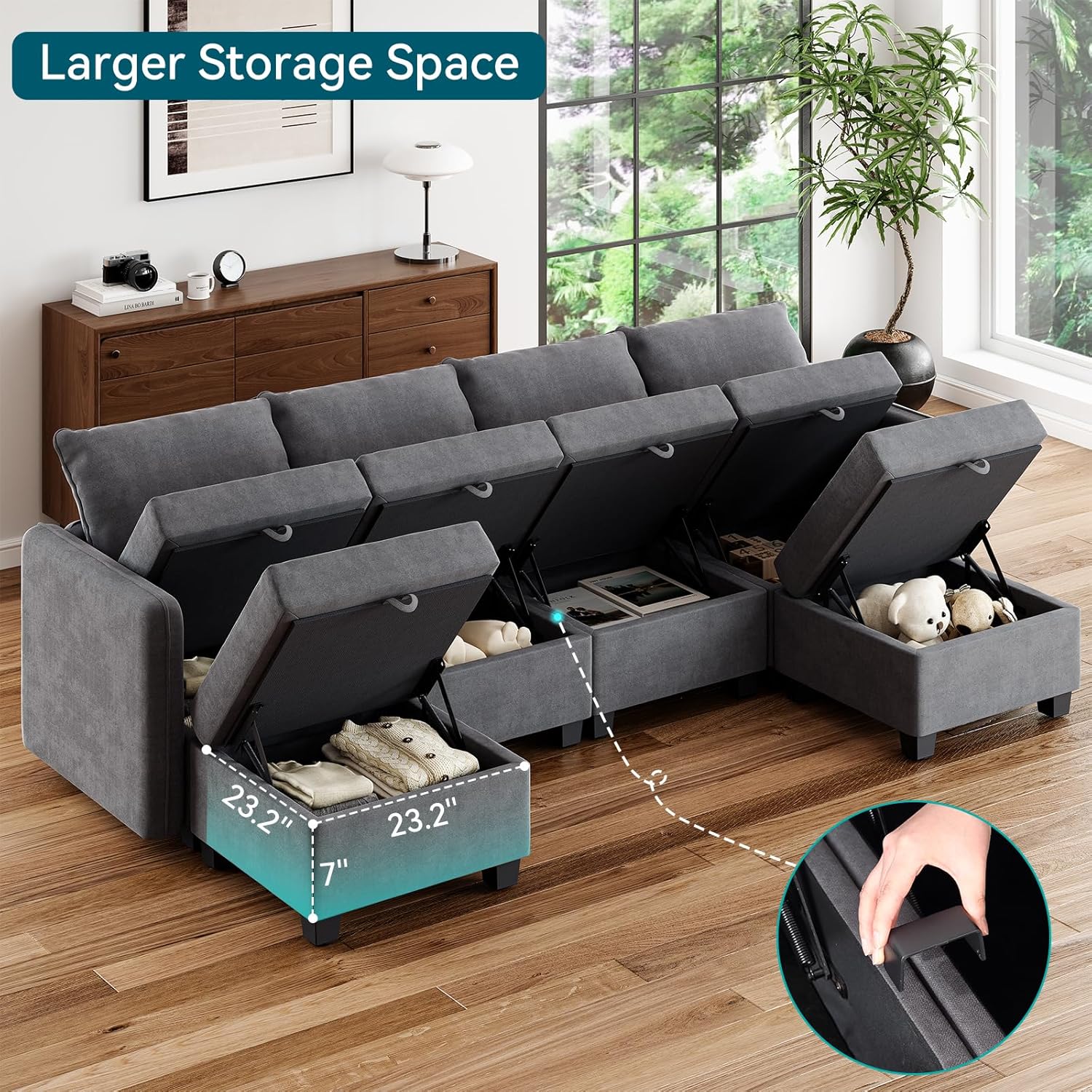 WhizMax PD-VAM-33RGE59A Sofas-Loveseats - View #5