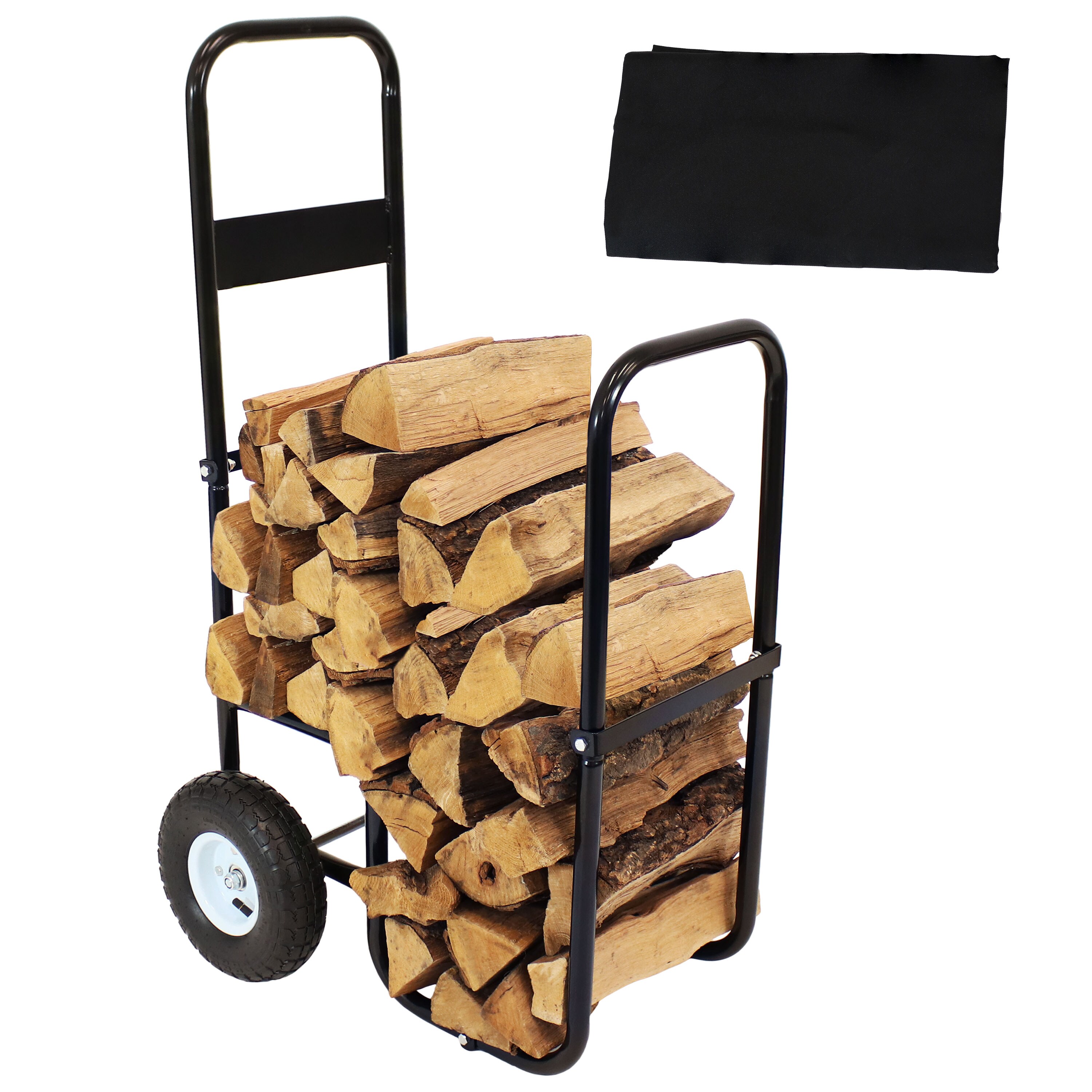 Sunnydaze Decor QX-FLC-COMBO Firewood-Storage - View #6