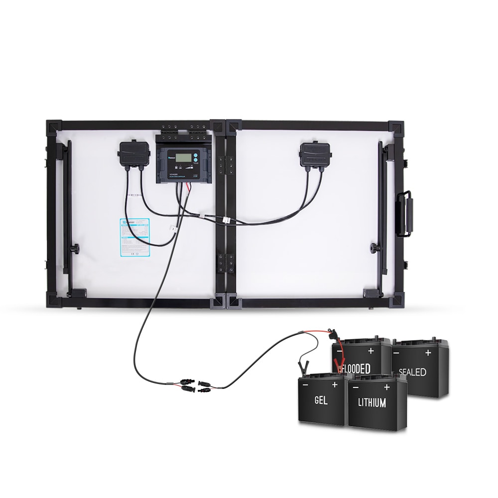 Renogy KIT-STCS100MB-VOY20 Portable-Solar-Panels - View #3