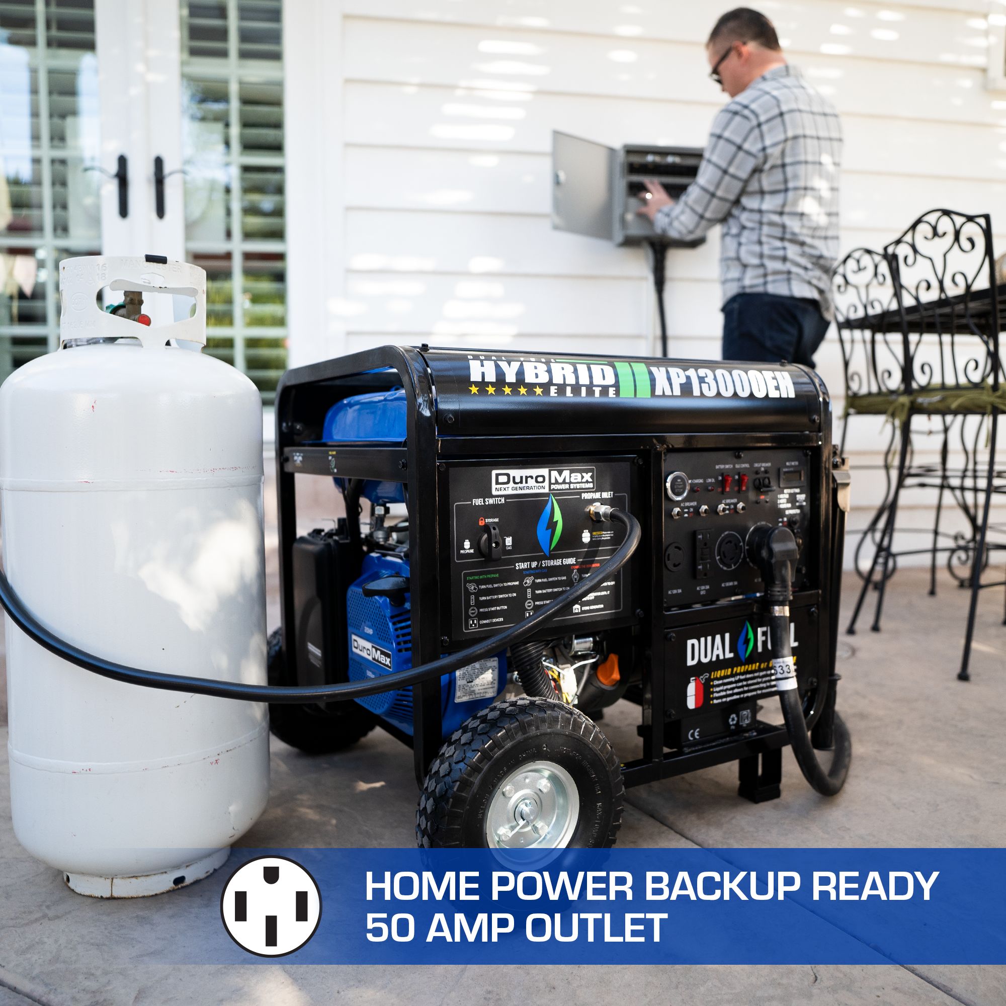 DuroMax XP13000EH Portable-Generators - View #7