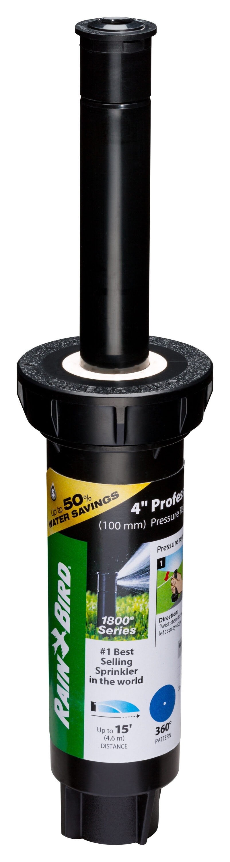 Rain Bird A18732 8-ft - 15-ft Full-circle Spray 4-in Pop-up spray head sprinkler