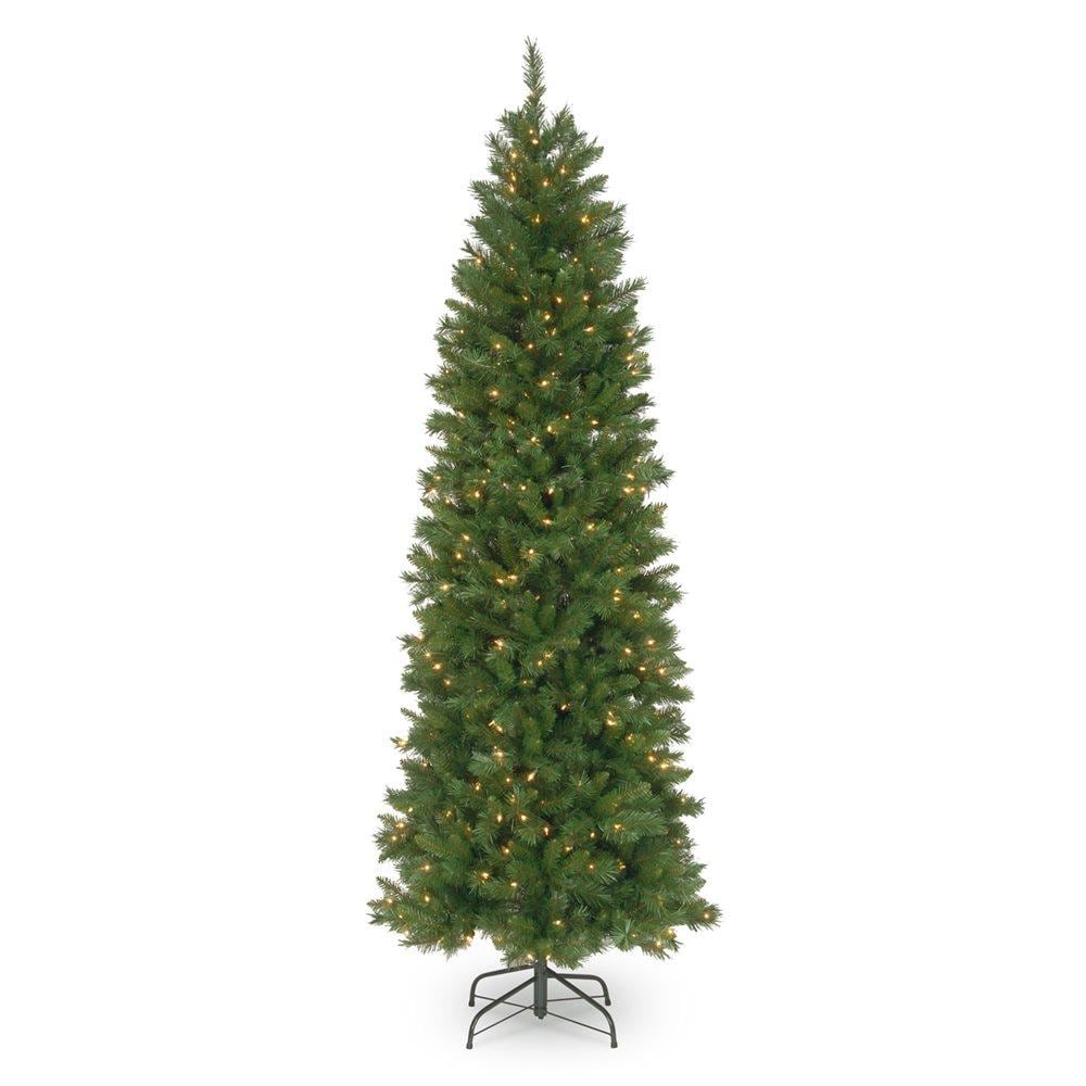 National Tree Company 7.5-ft Pre-lit Artificial Christmas Tree with ...