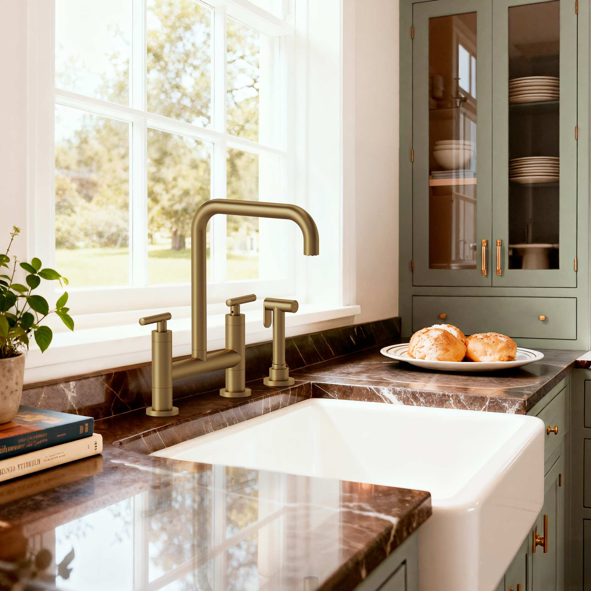 EVERSTEIN SFS-1175-GD Kitchen-Faucets - View #2