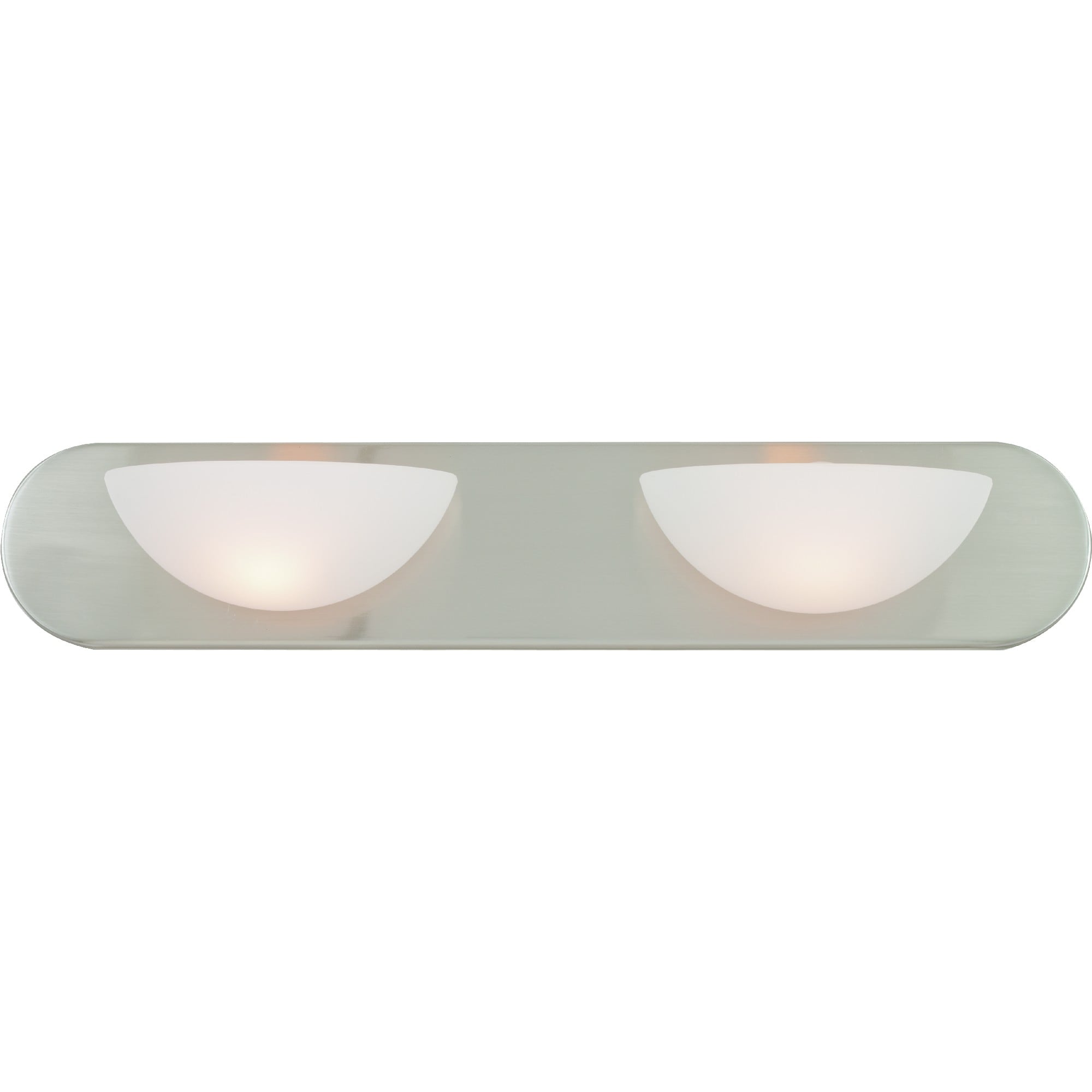 Volume Lighting V1092-33 Odon 24-in 2-Light Brushed Nickel Transitional Vanity Light