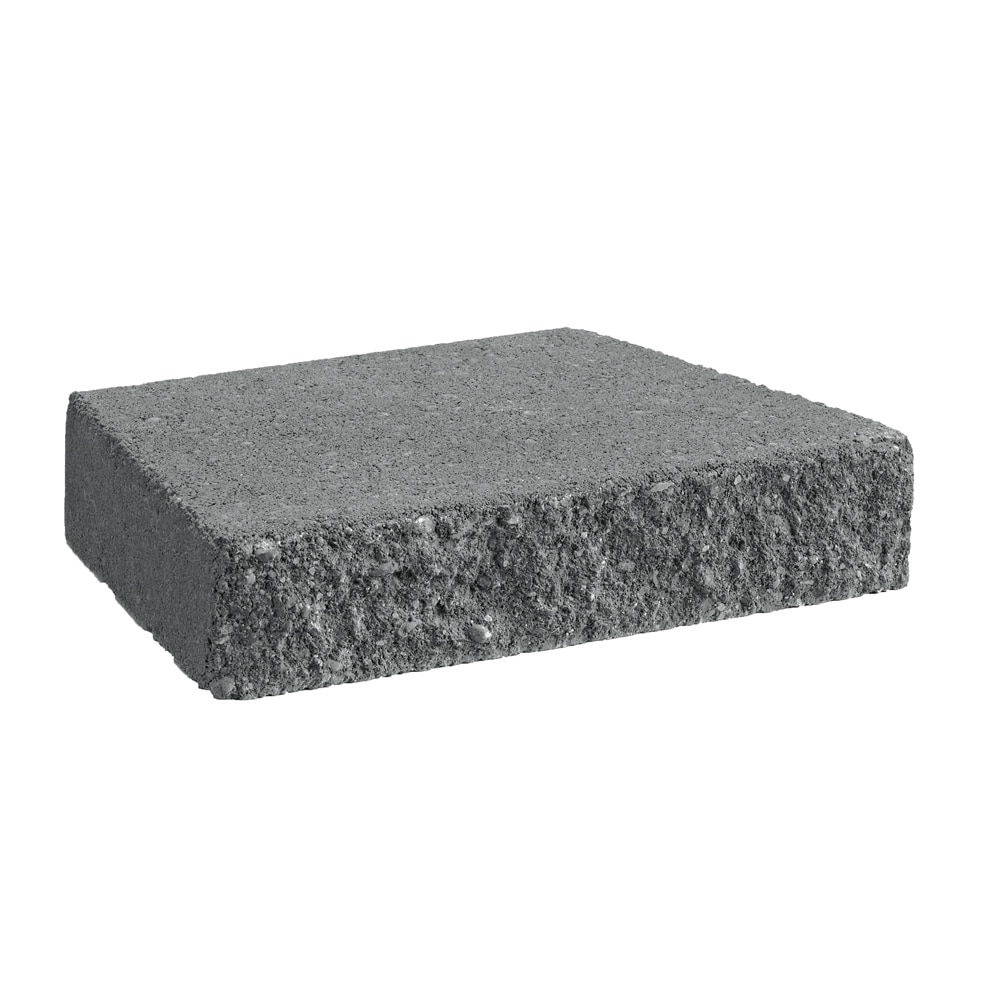 2-in H x 12-in L x 7.5-in D Charcoal Concrete Retaining Wall Cap in Gray | - Lowe's 603287CHA