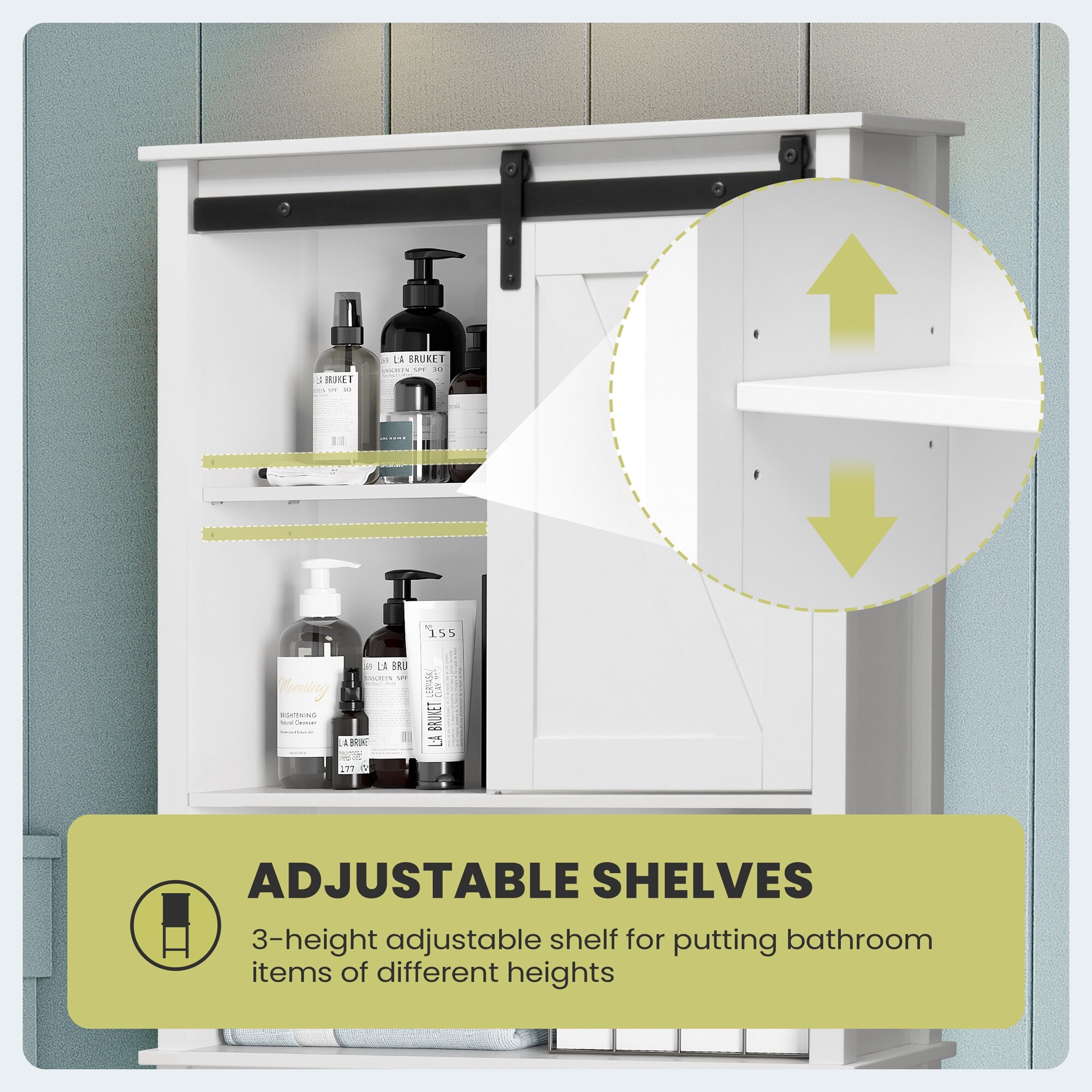 Crestlive Products CL-TC001WHT etageres - View #8