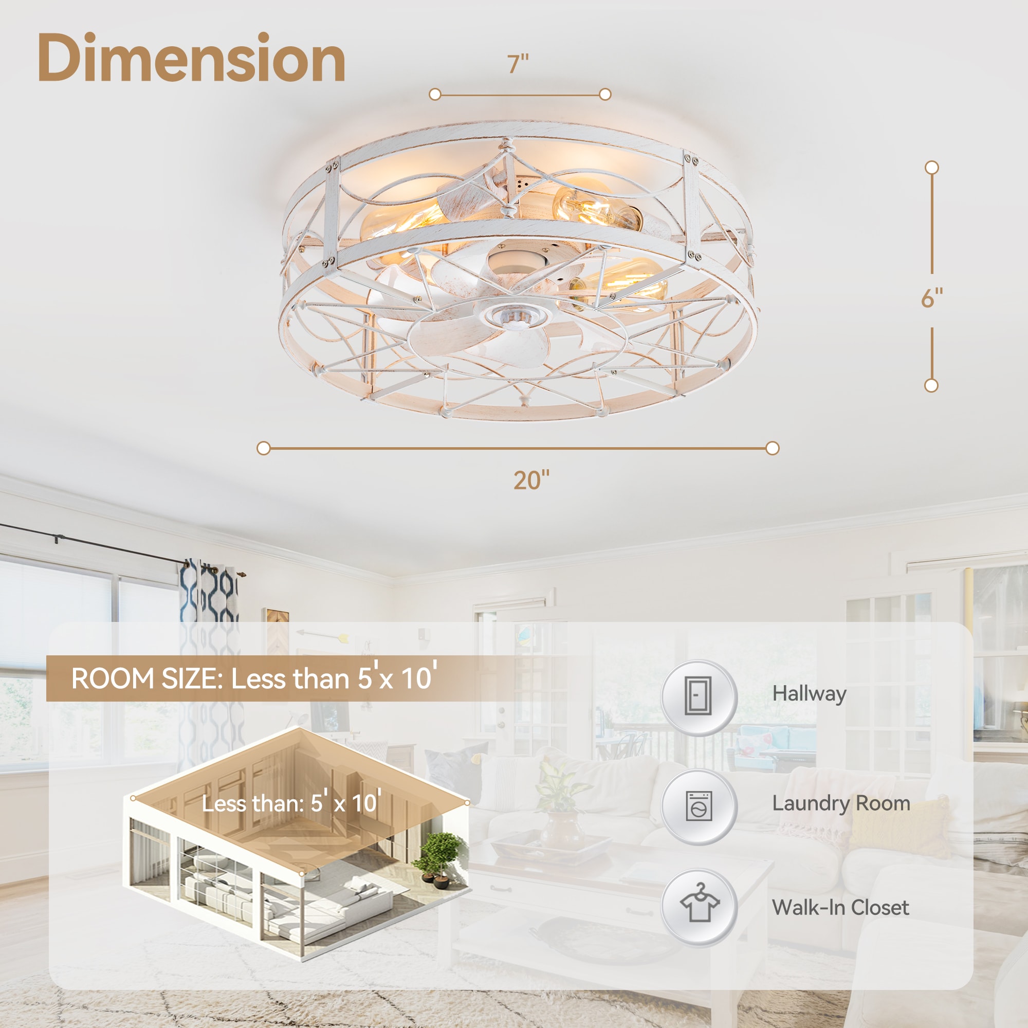 Breezary 35052-WG Ceiling-Fans - View #12