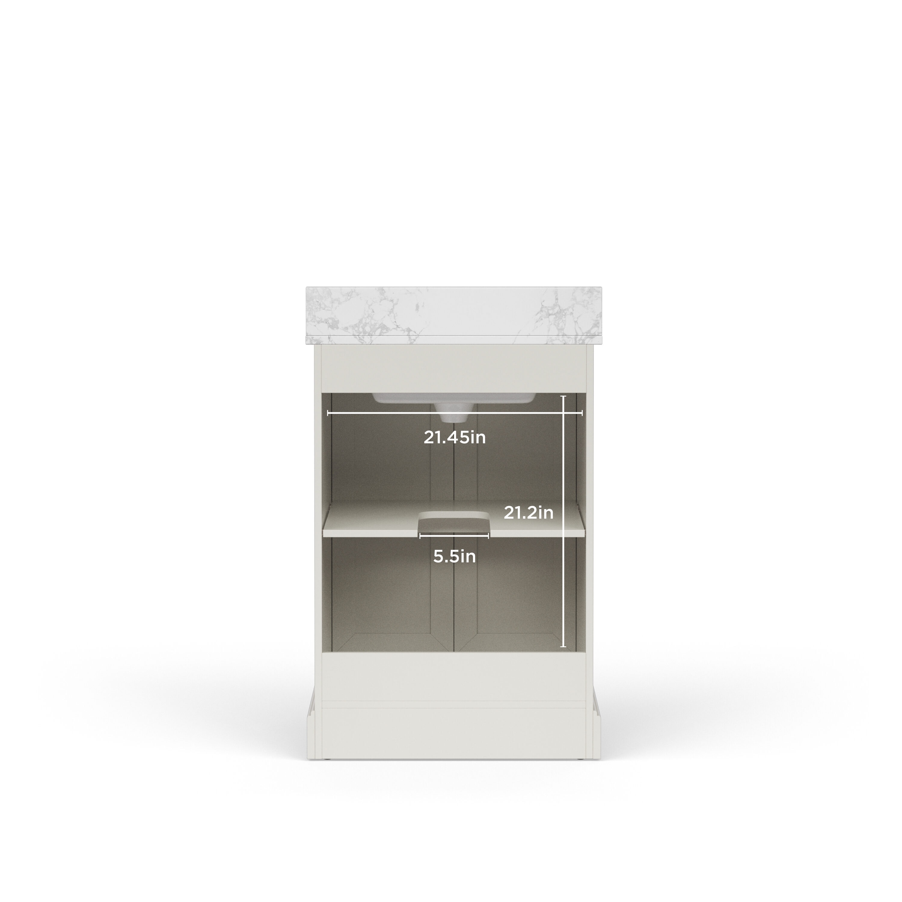 allen + roth LWS24TSVG Bath-Vanity-Combo - View #12
