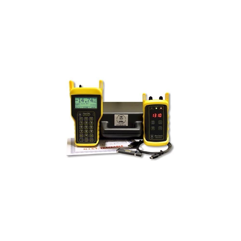  TCNCD351358 Optical Wavelength Laboratories OWL-IS-KIT-Q-ST Multimode and Singlemode Fiber Test Quad Kit