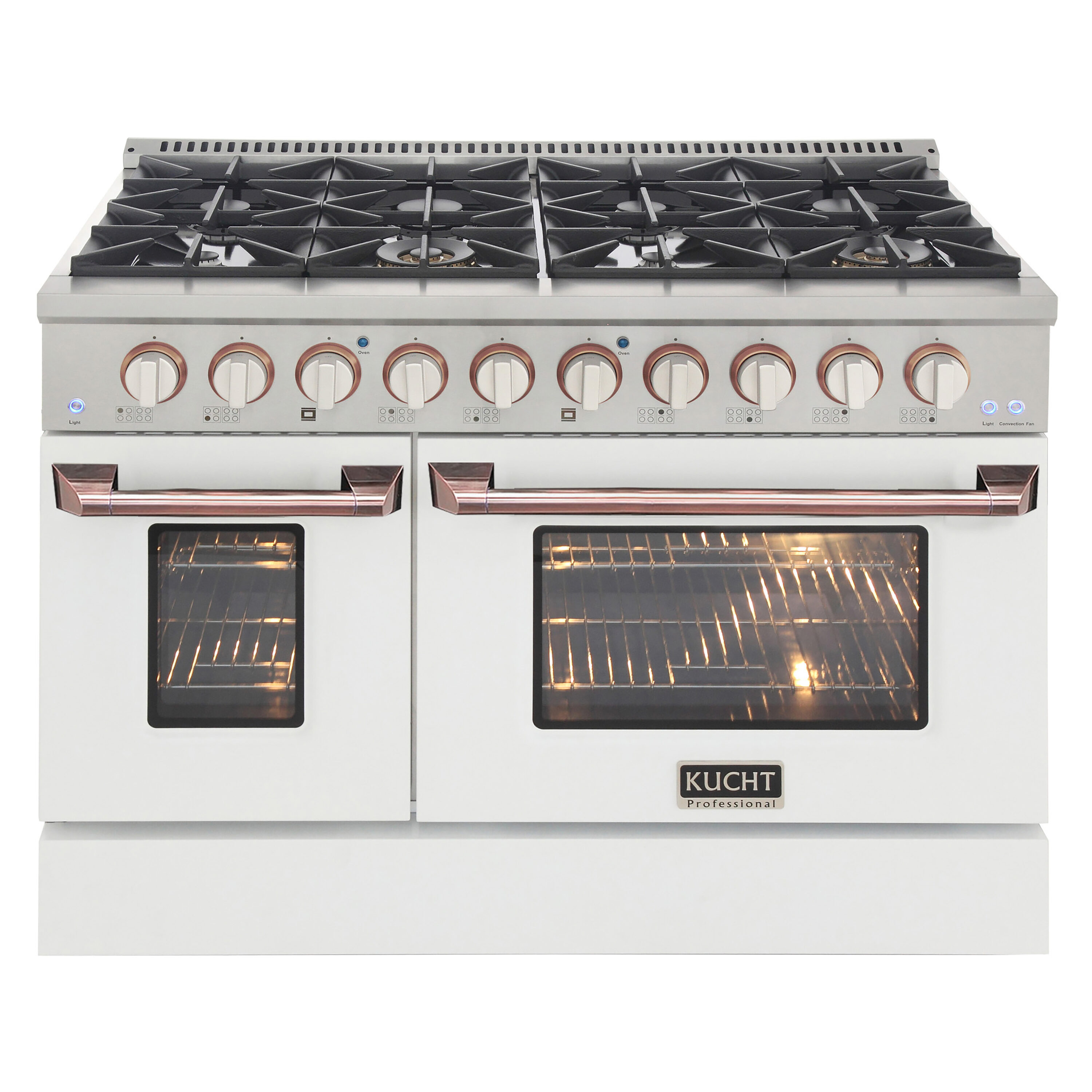 Kucht KDF482/LP-W-ROSE Double-Dual-Fuel-Ranges - View #5
