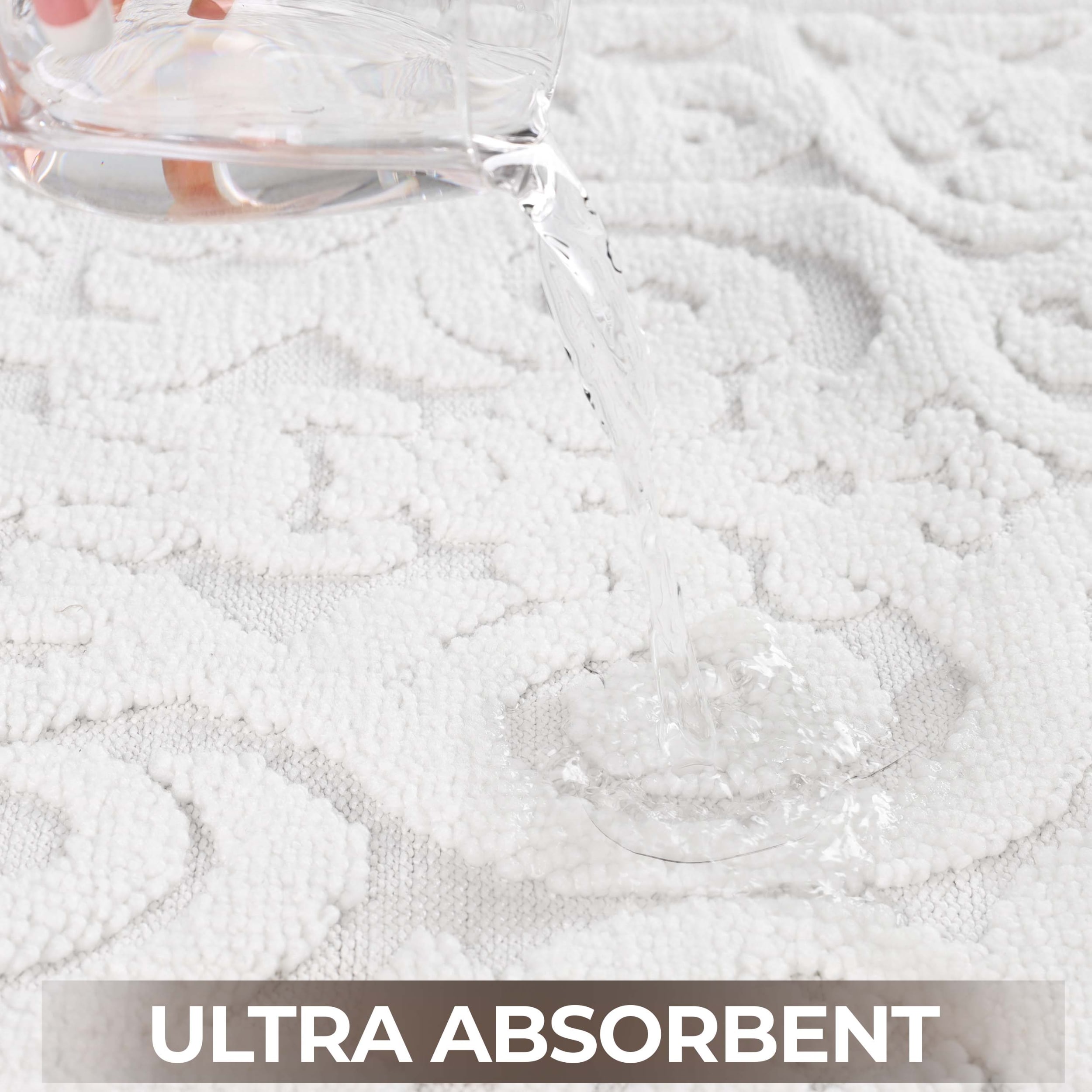 Superior BATHRUG-VENR-L-WH Bath-Rugs - View #3