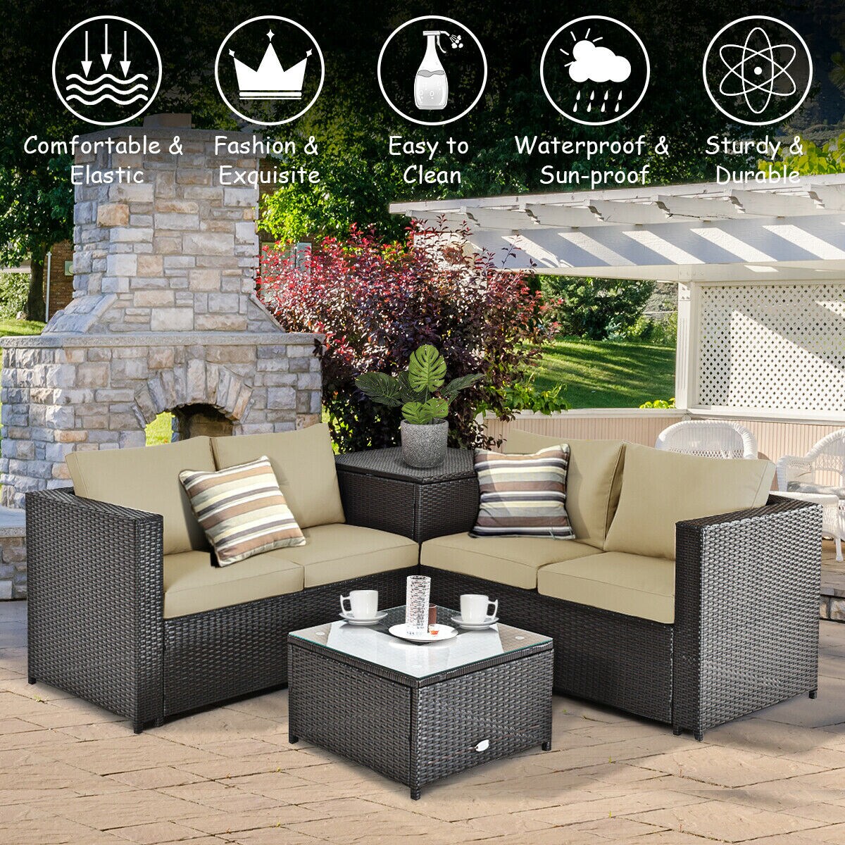 Poinic CWZ66714BBN-X Patio-Conversation-Sets - View #6