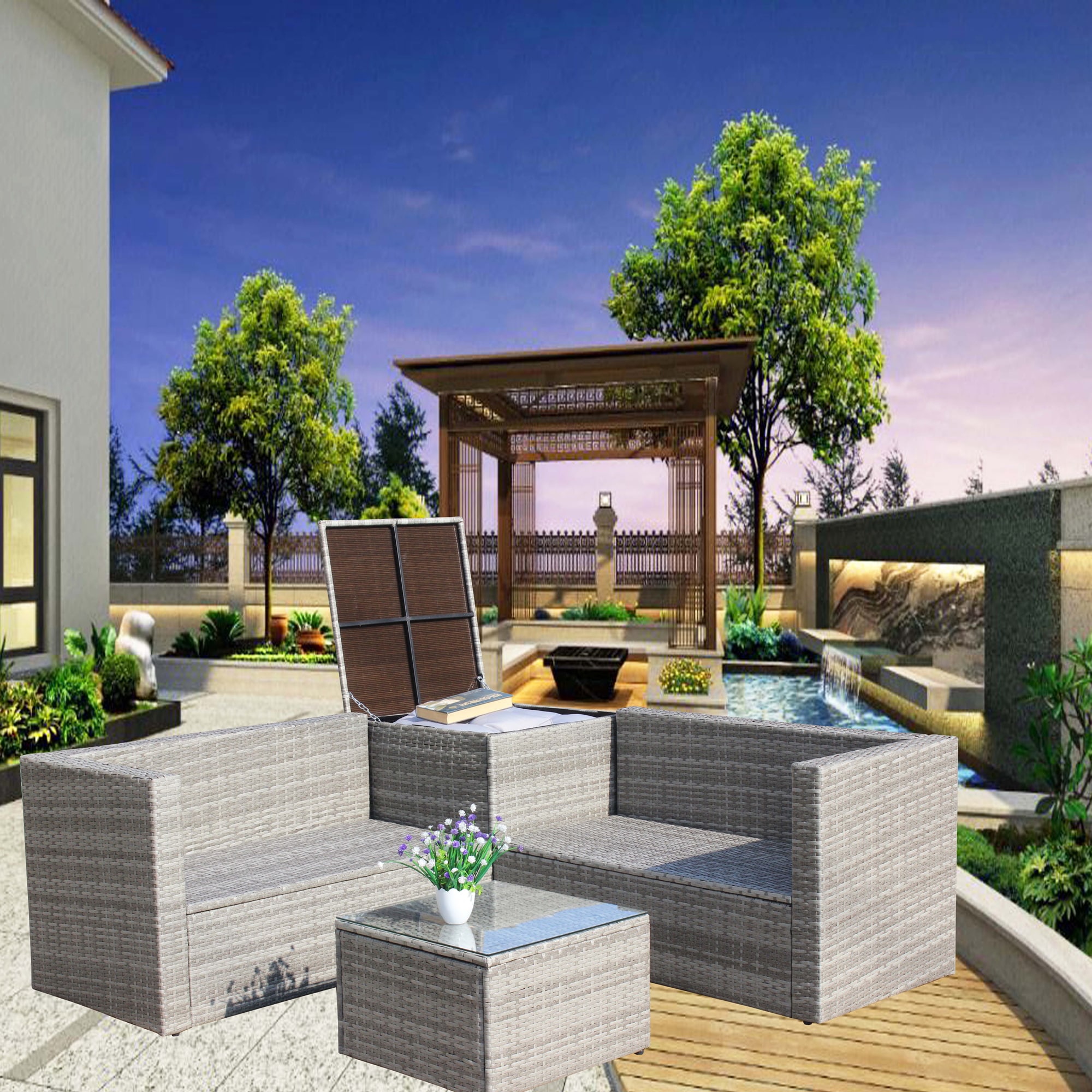 ModernLuxe L-W209S00014 Patio-Conversation-Sets - View #3