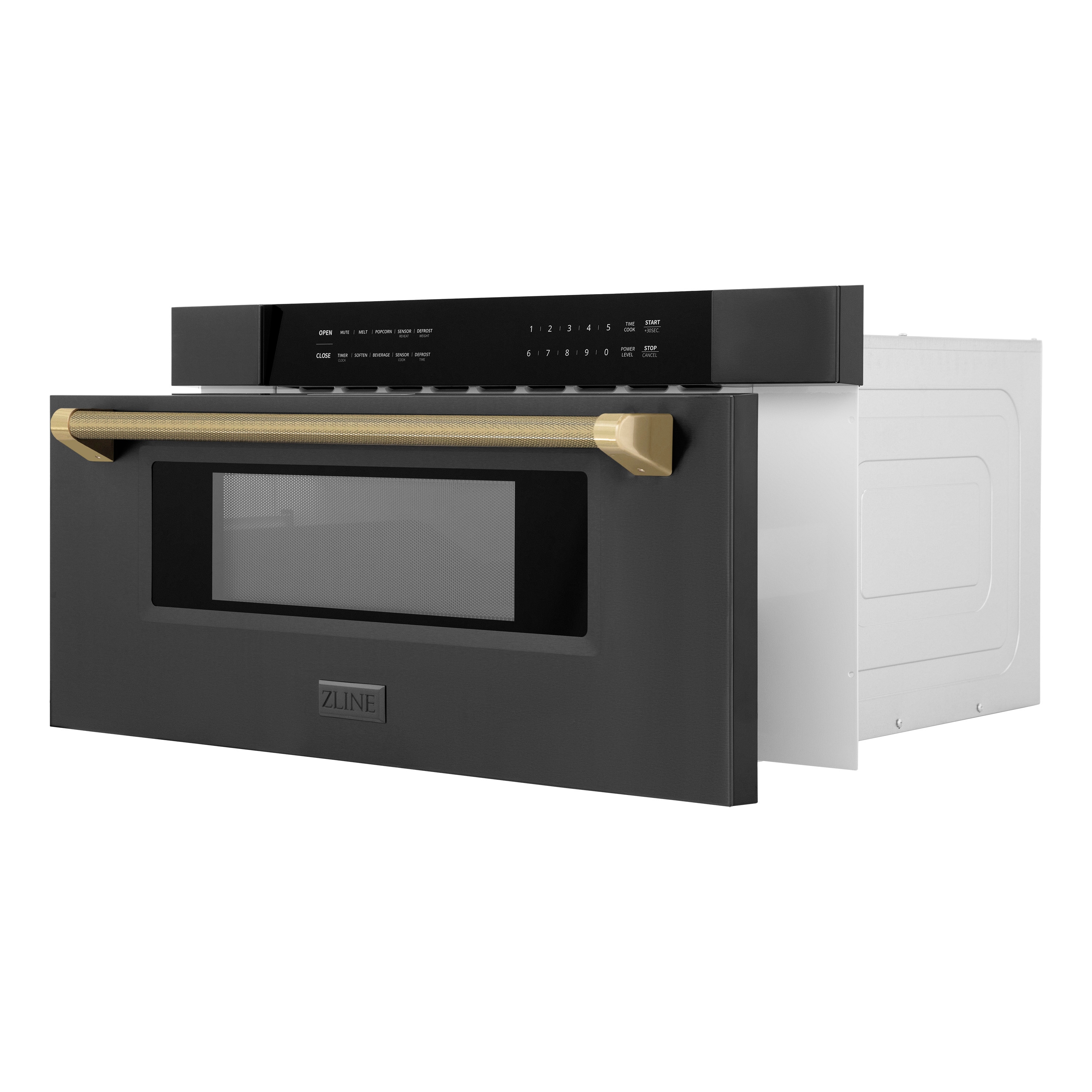 ZLINE KITCHEN & BATH MWDZ-30-BS-KCB Microwave-Drawers - View #4