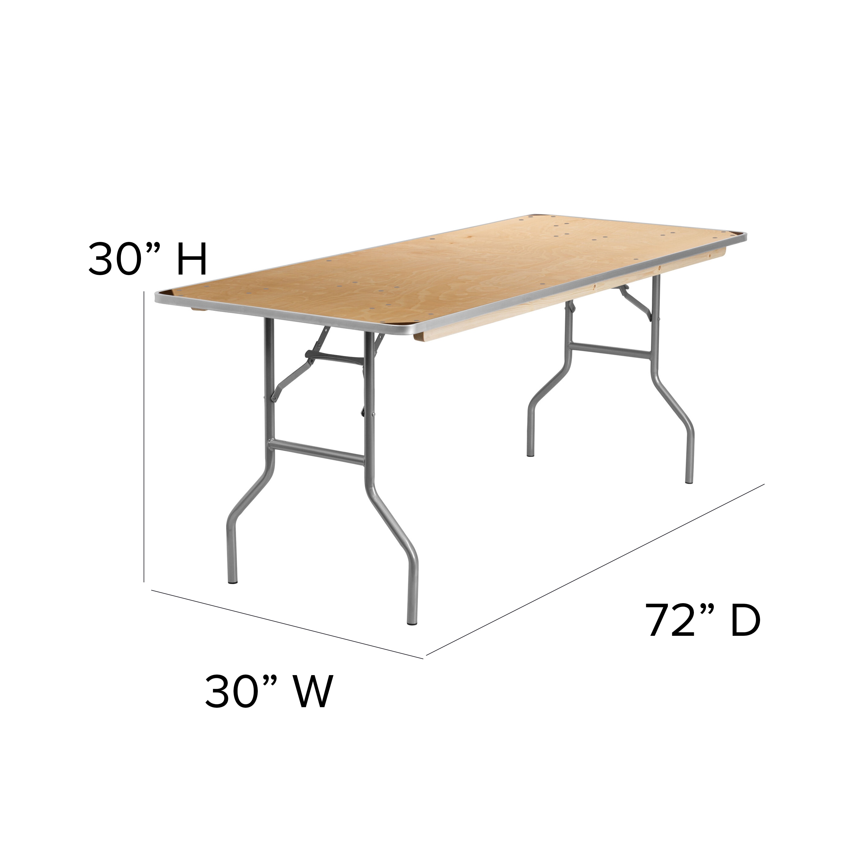 Emma + Oliver 889142732402 Folding-Tables - View #3