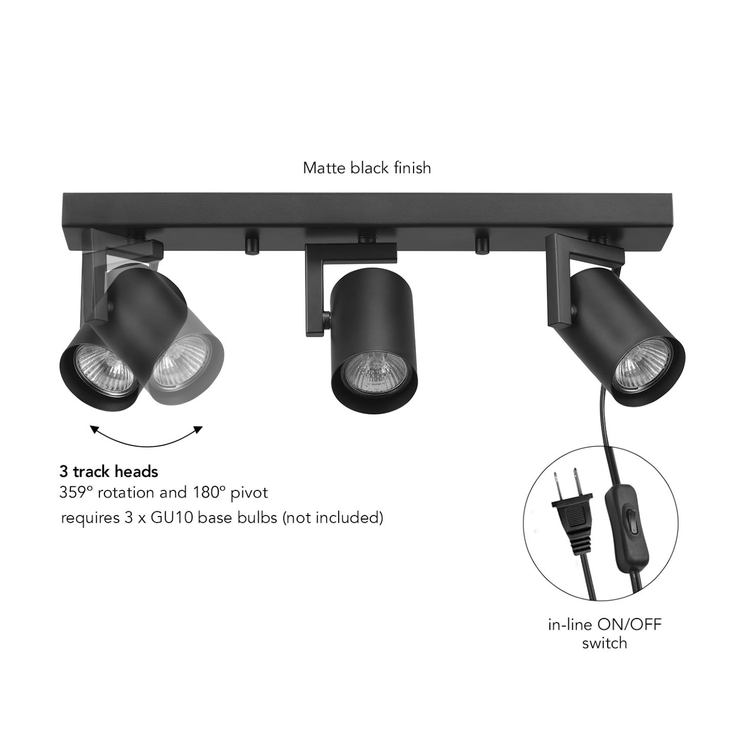 Globe Electric 91011017 Linear-Track-Kits - View #6