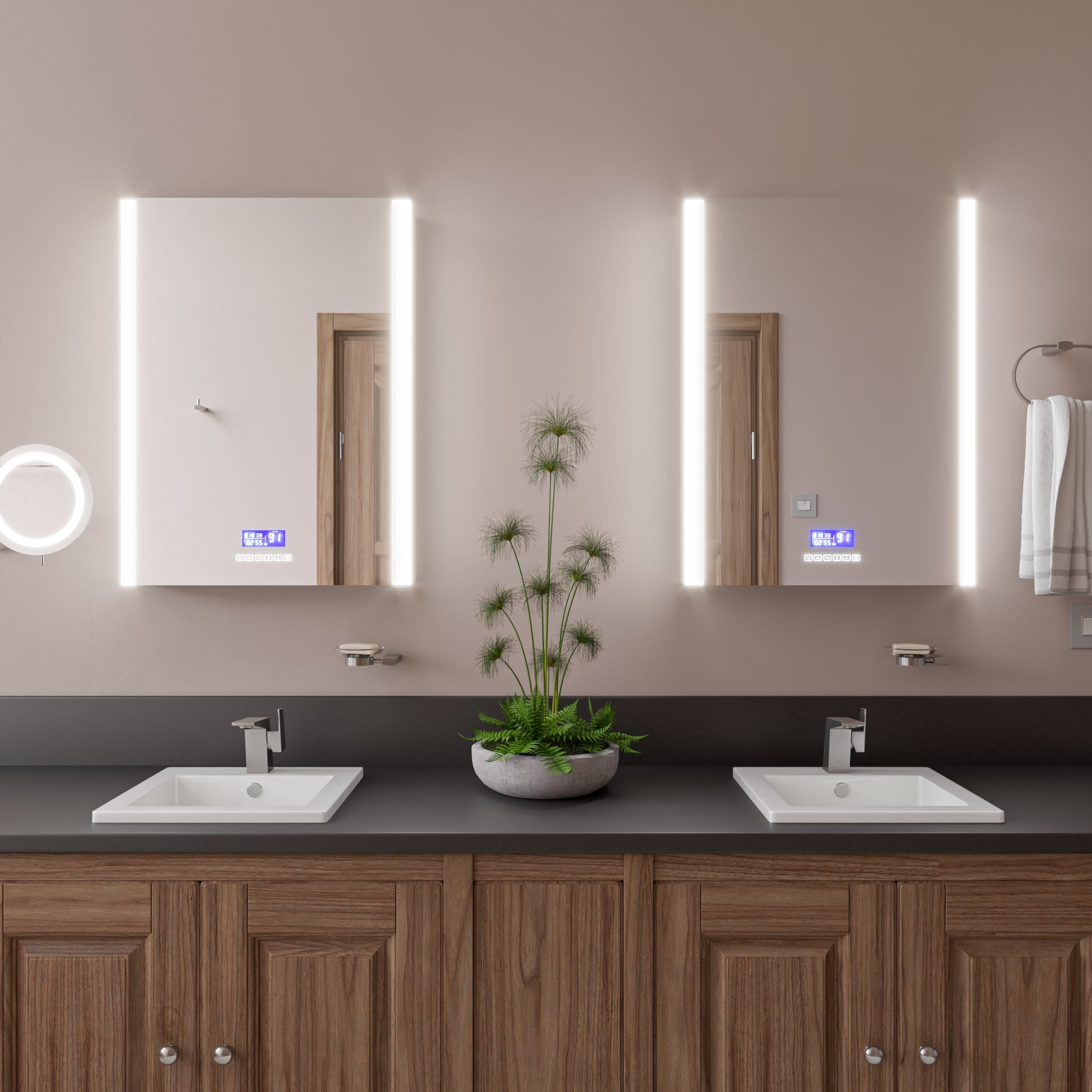 ALFI ABM9WLED-BN Makeup-Mirrors - View #6