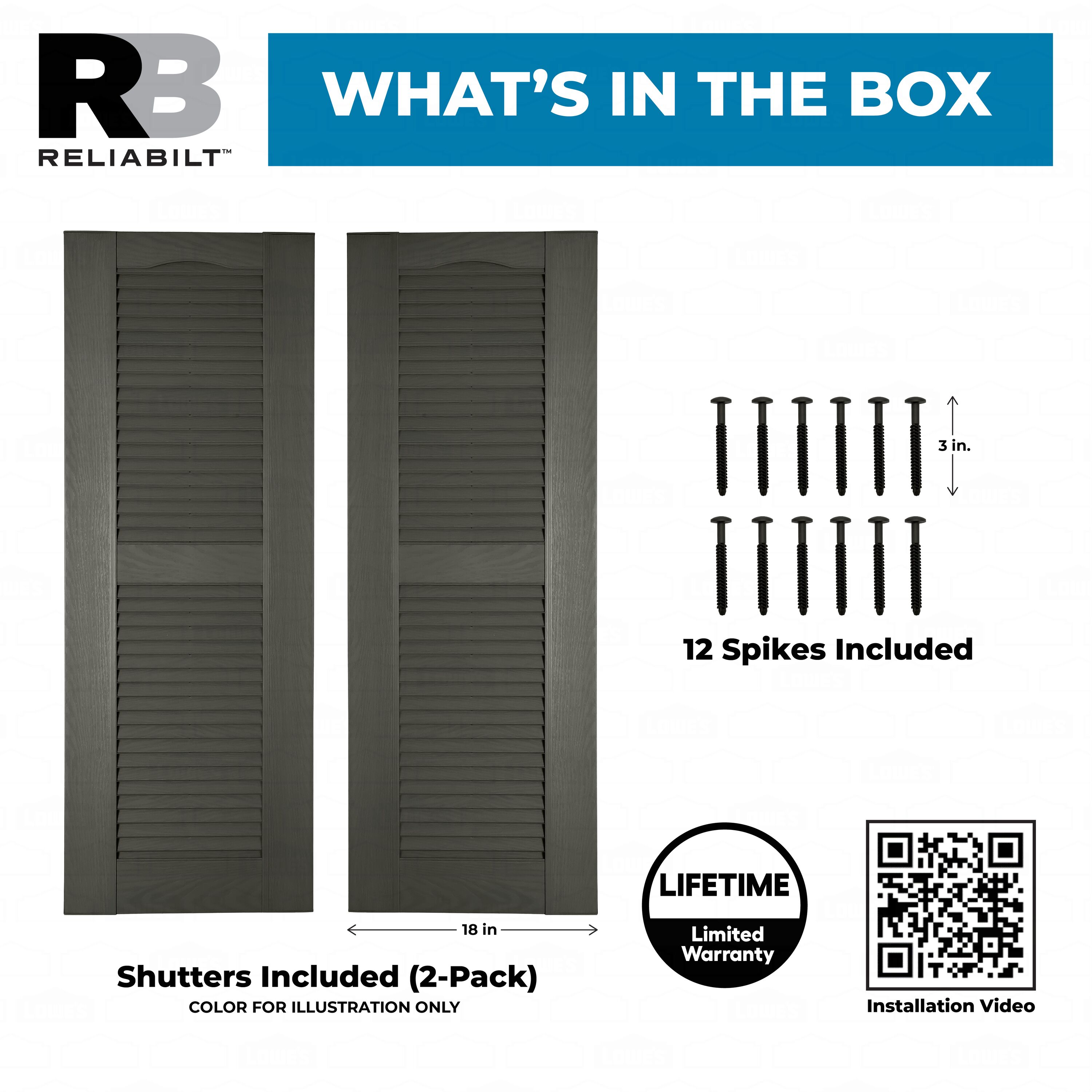 RELIABILT LVRCT1844331 Exterior-Shutters - View #7