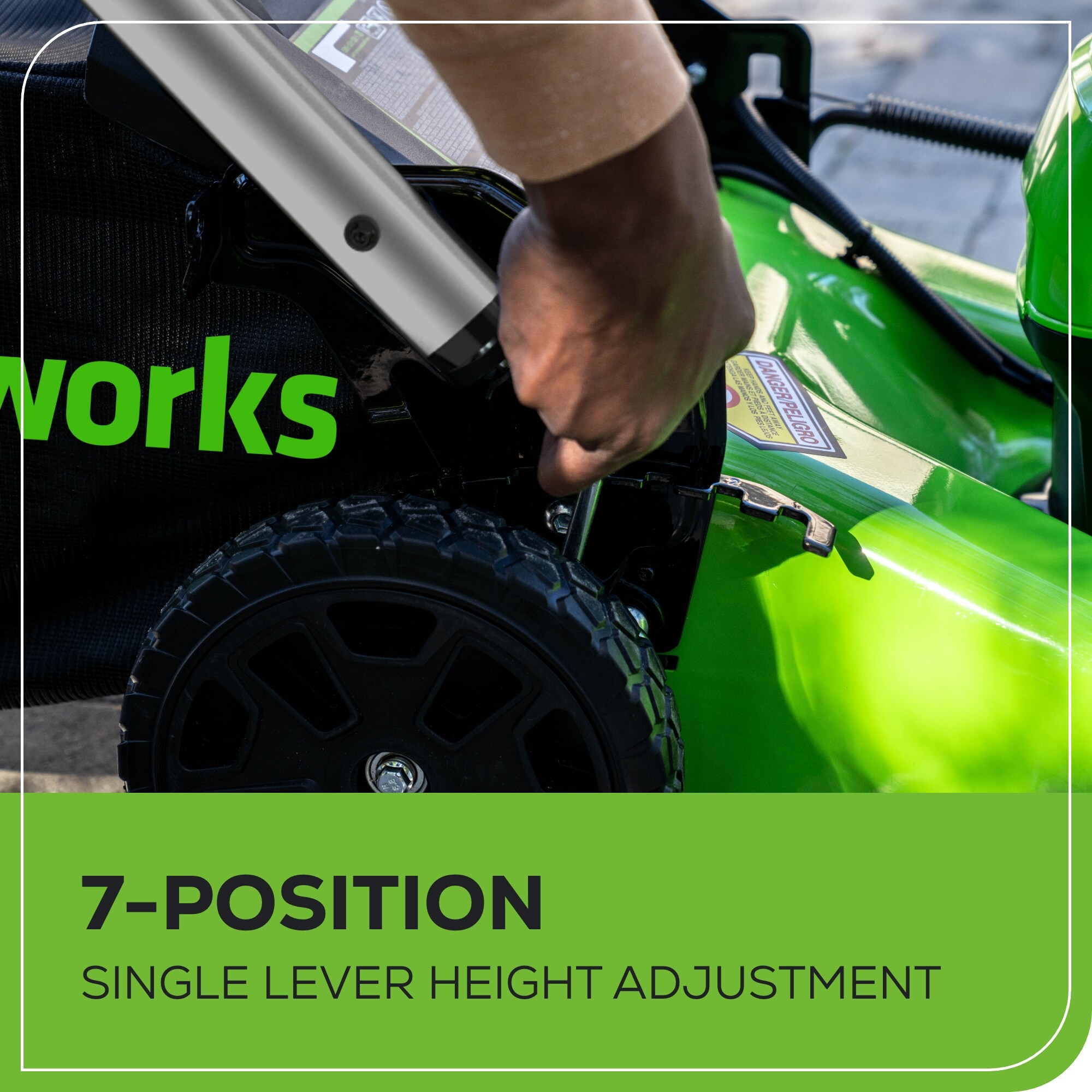Greenworks MO80L415 Cordless-Elec-Push-Mowers - View #7