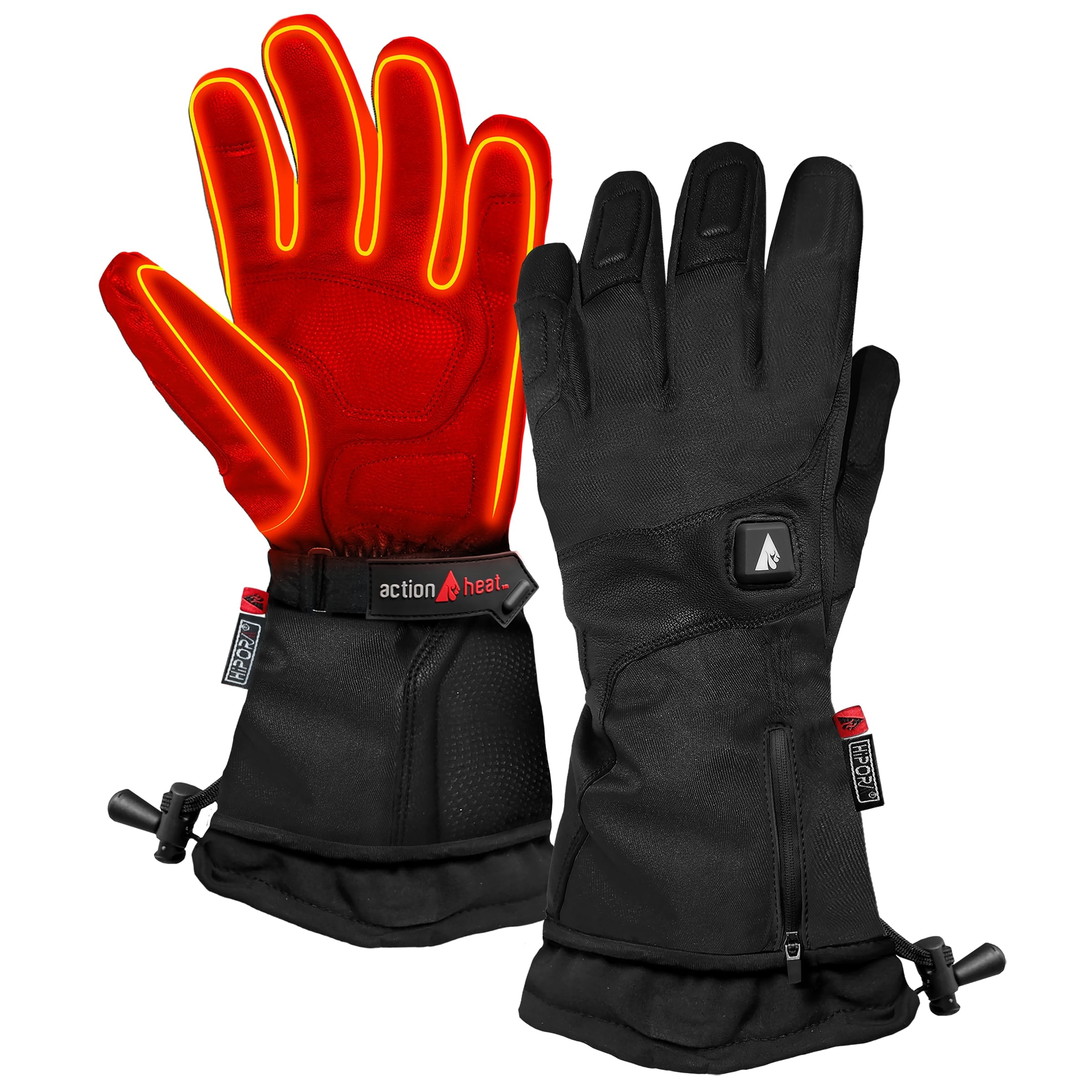ActionHeat Men's 7V Everyday Heated Gloves, XXL, Black