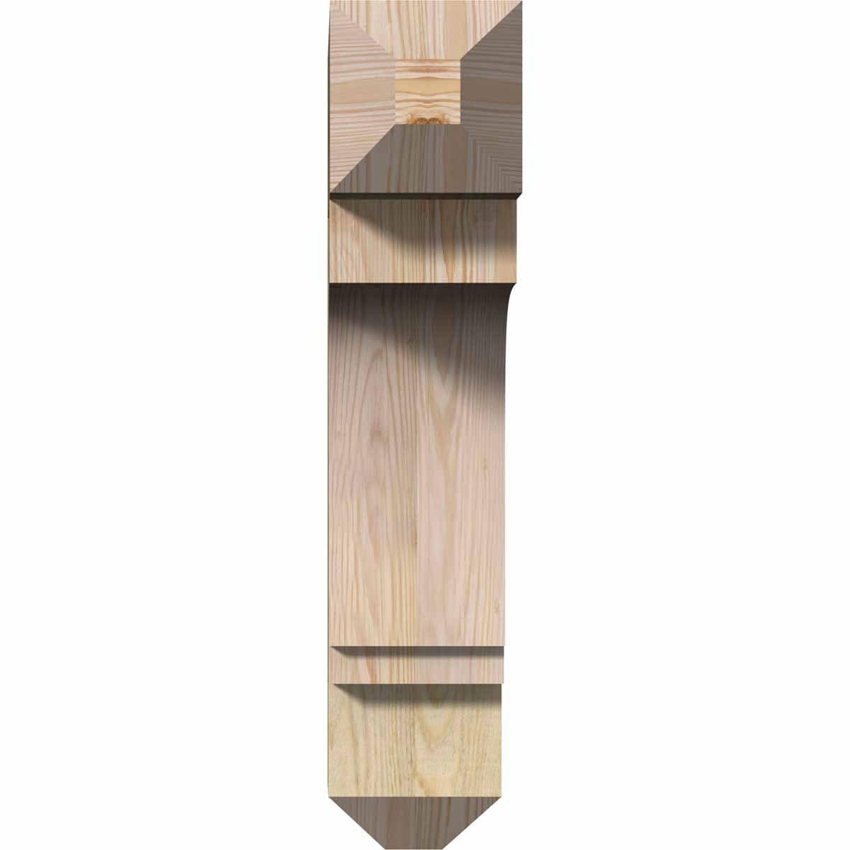 Ekena Millwork BKT06X24X28IMP04RDF Exterior-Brackets-Braces - View #2