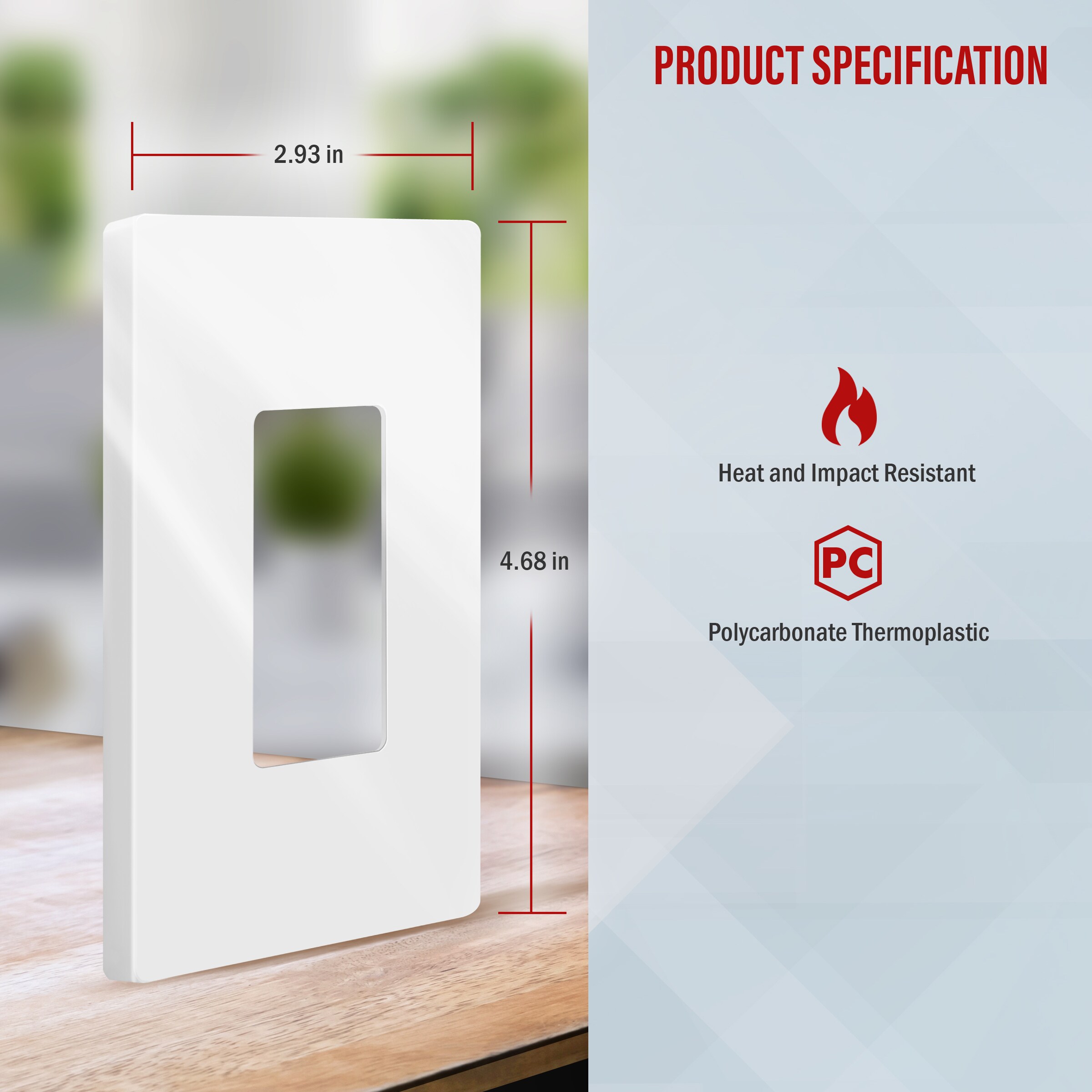 Top Greener SI8831-W-3PCS Electrical-Wall-Plates - View #2