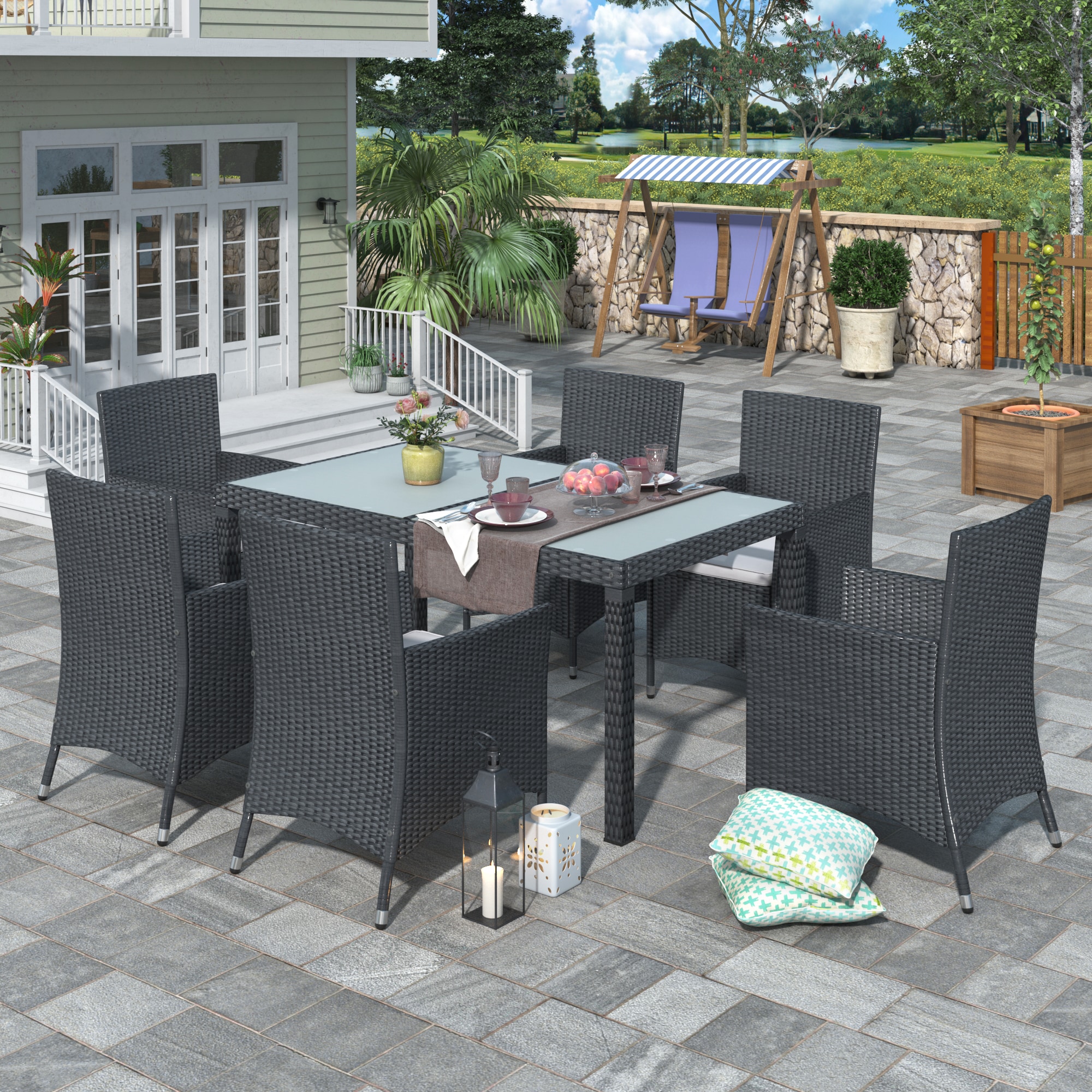 ModernLuxe L-SP100225AAB Patio-Dining-Sets - View #20