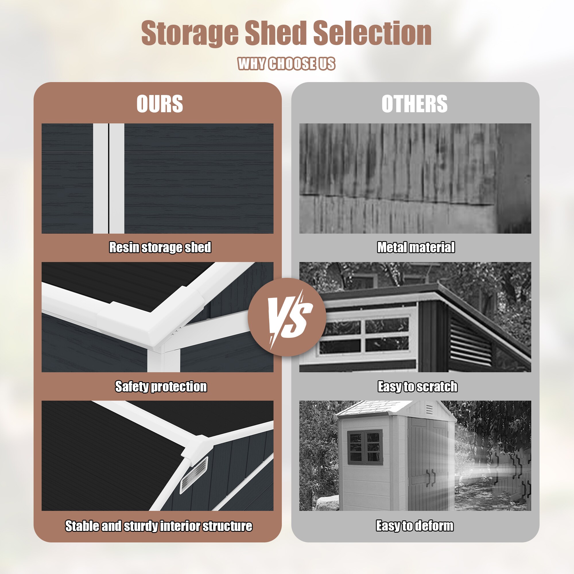 Ayelon CVS28598 Vinyl-Resin-Storage-Buildings - View #5