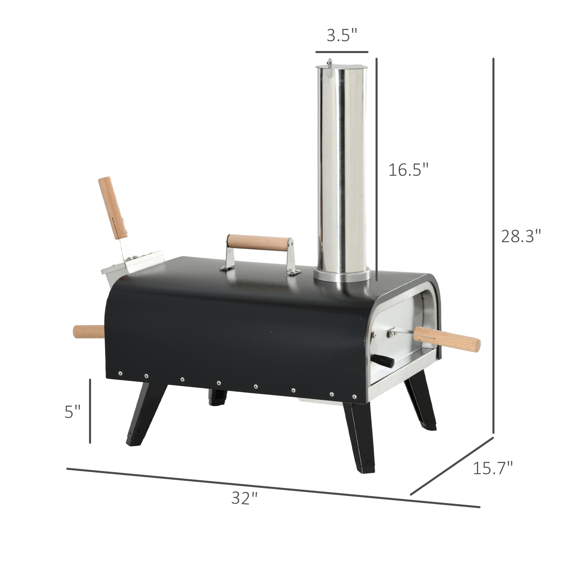 Maocao Hoom JL174311 Outdoor-Pizza-Ovens - View #6
