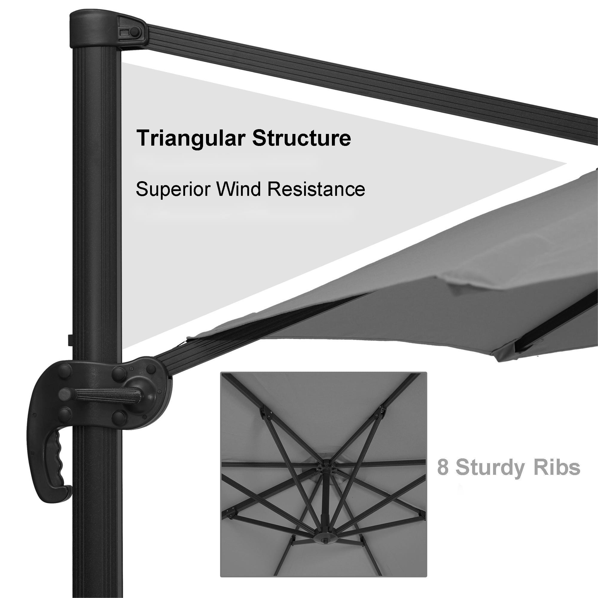 CASAINC WF-SM-350GY-LED Umbrellas-2 - View #6