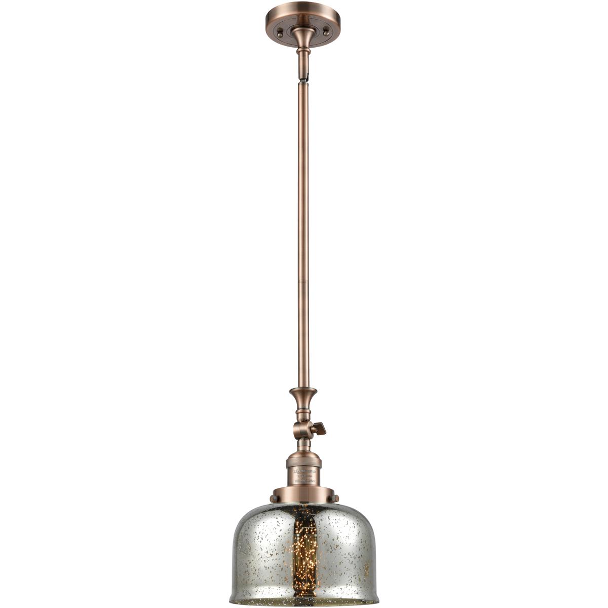 Innovations Lighting 1357723 206-AC-G78-LED Franklin Restoration Bell Mini Pendant