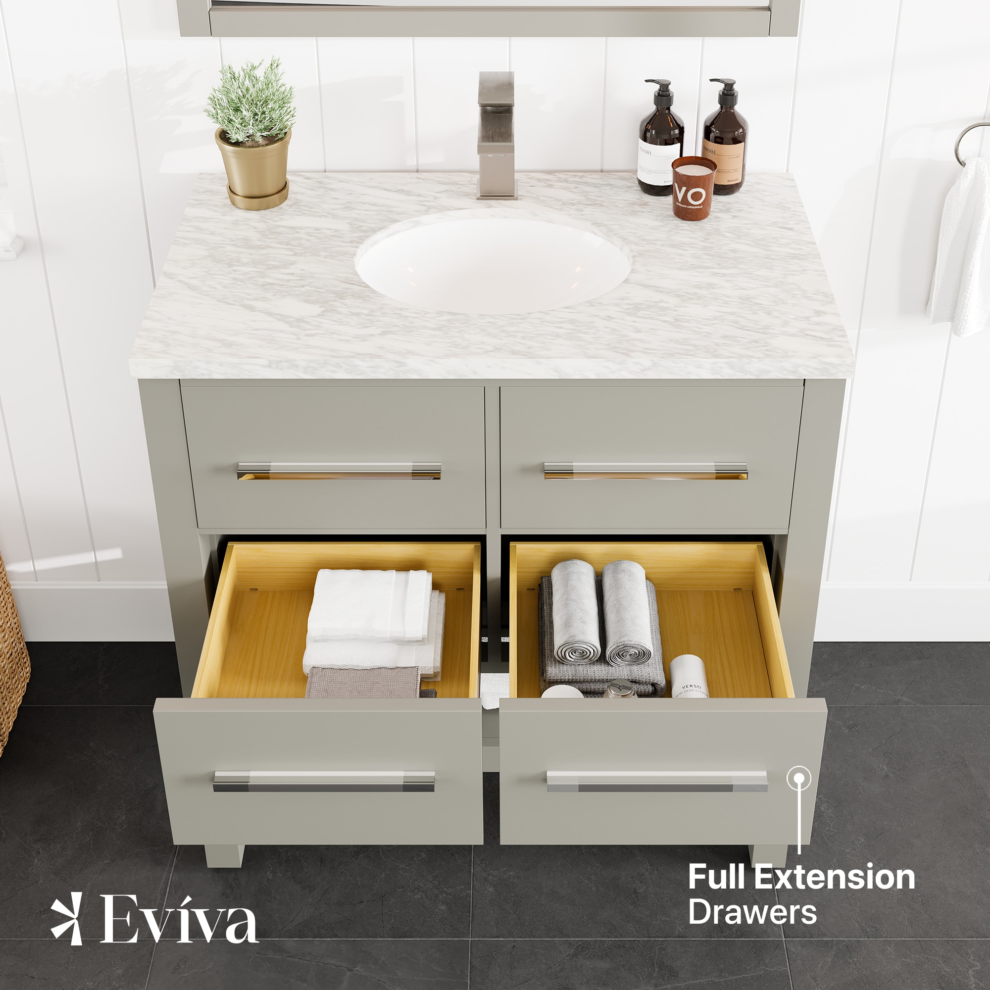 Eviva EVVN503-36GR Bath-Vanity-Combo - View #4
