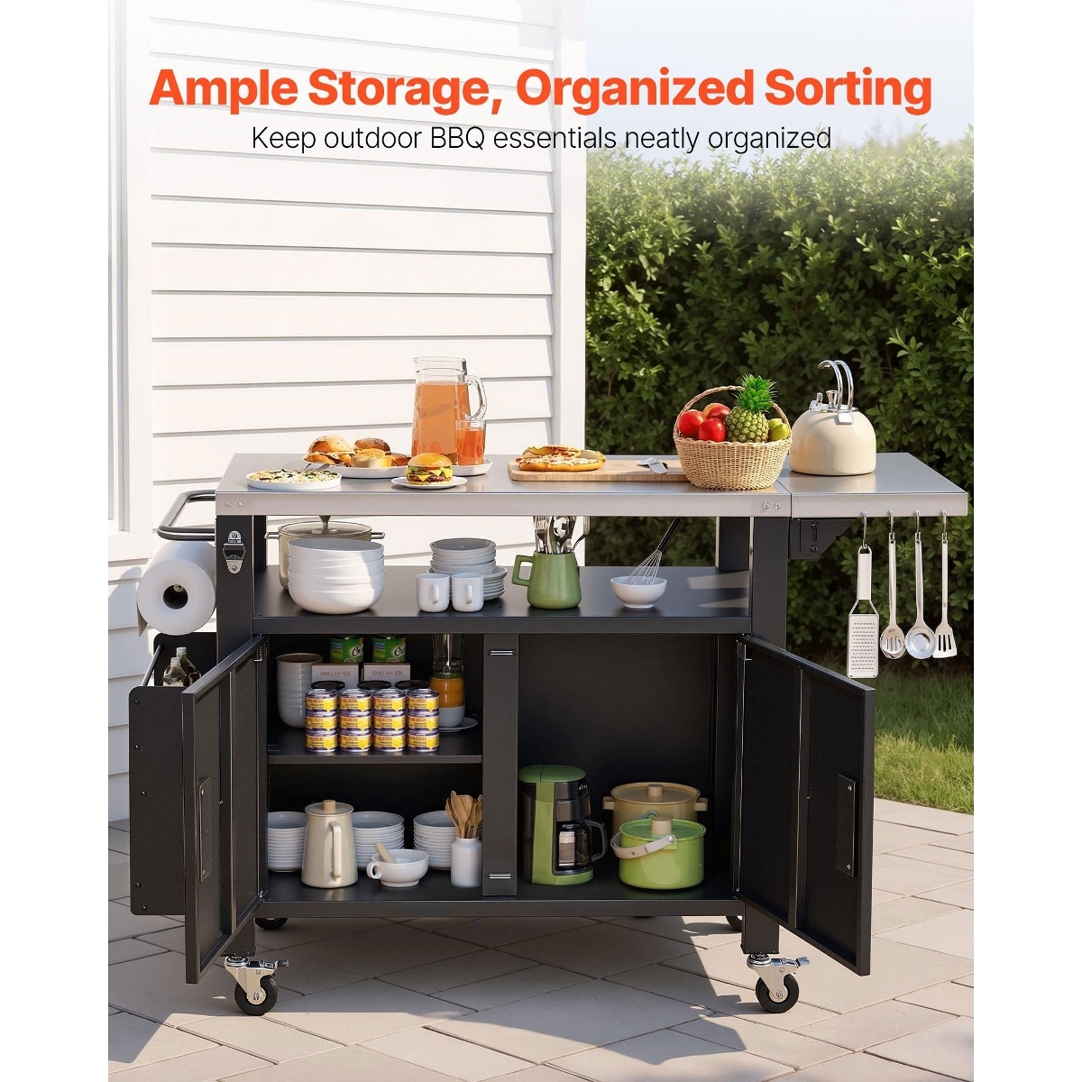 Tooliom D01027R3E5X Grill-Carts-Grill-Stands - View #3
