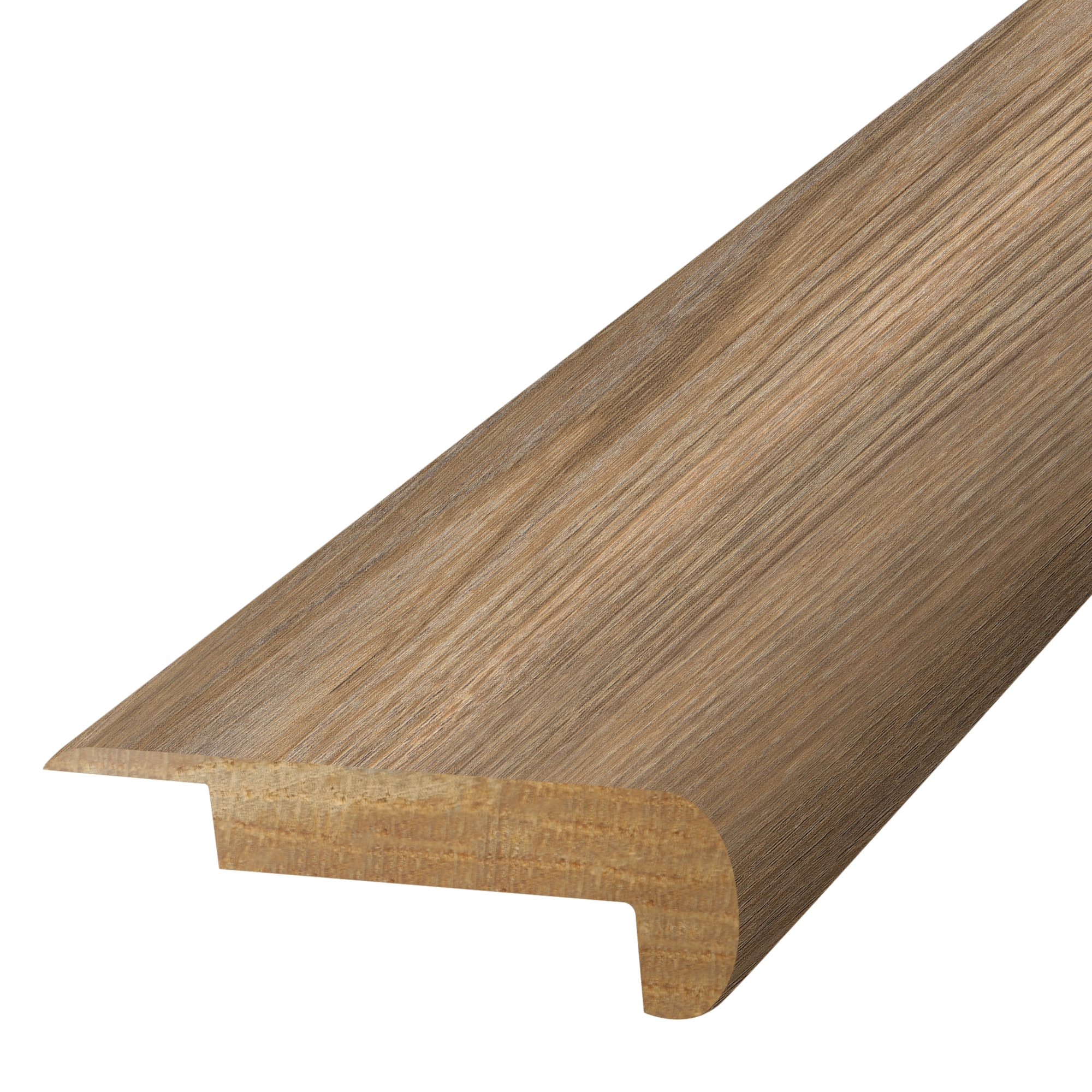 Project Source MSNS-08132 2.37-in x 78.7-in x 0.75-in Sumerlyn Finished Laminate Overlap Stair Nosing