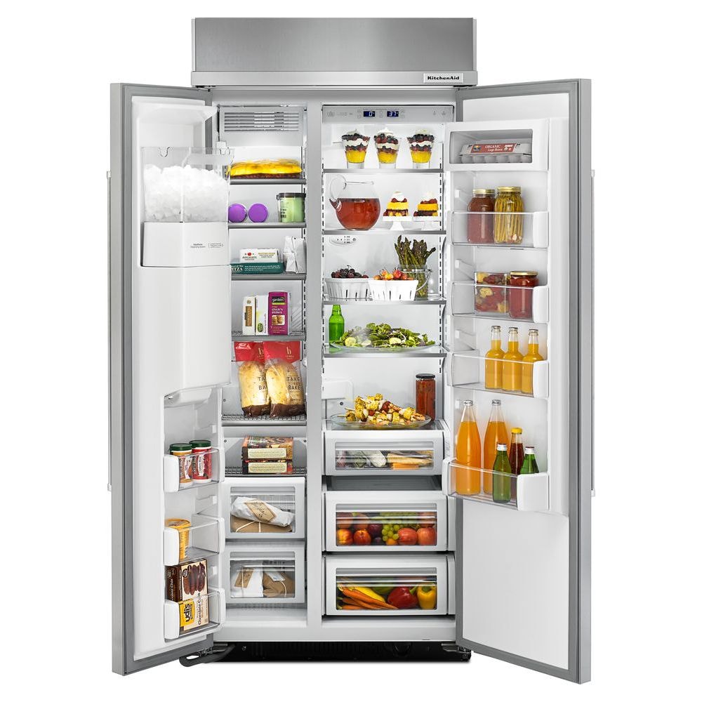 kitchenaid refrigerator krmf706ess01 ice maker