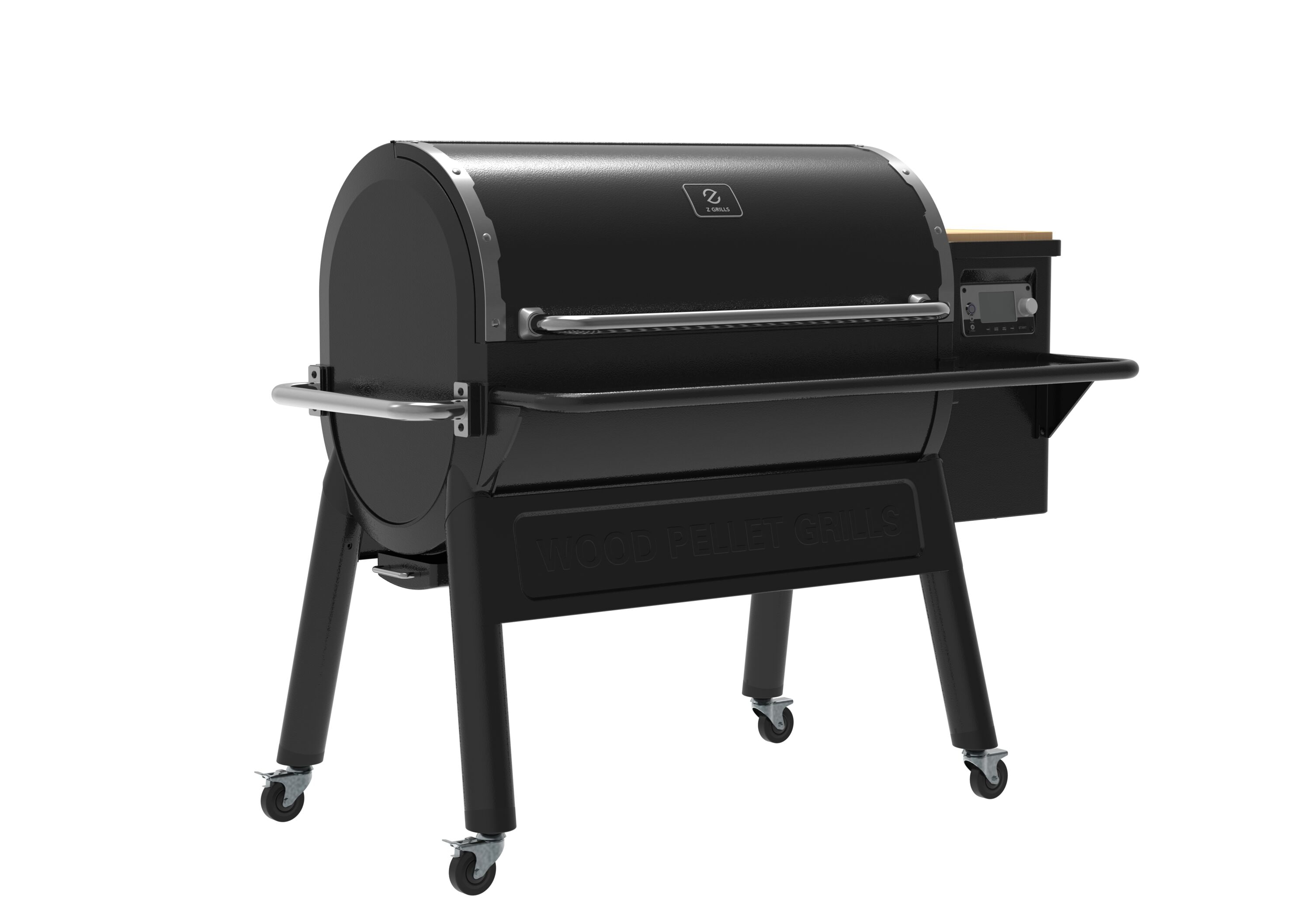 Z GRILLS ZPG11002BLEC ZGrill 1068-Sq in Black Pellet Grill with Smart Compatibility