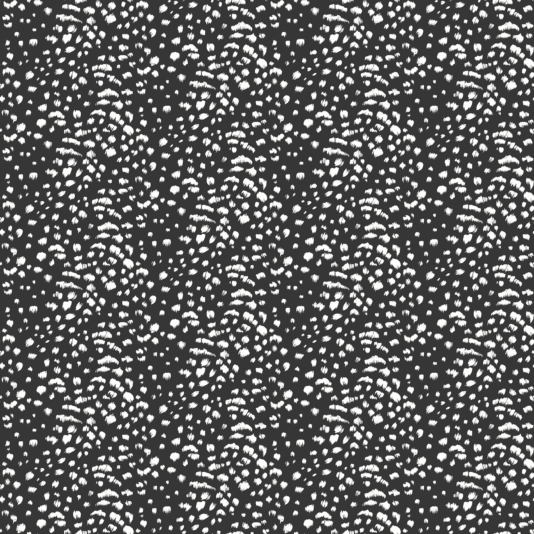 ohpopsi WLD53127W Wild 54.2-Sq. Feet Black Non-woven Animals Unpasted Wallpaper