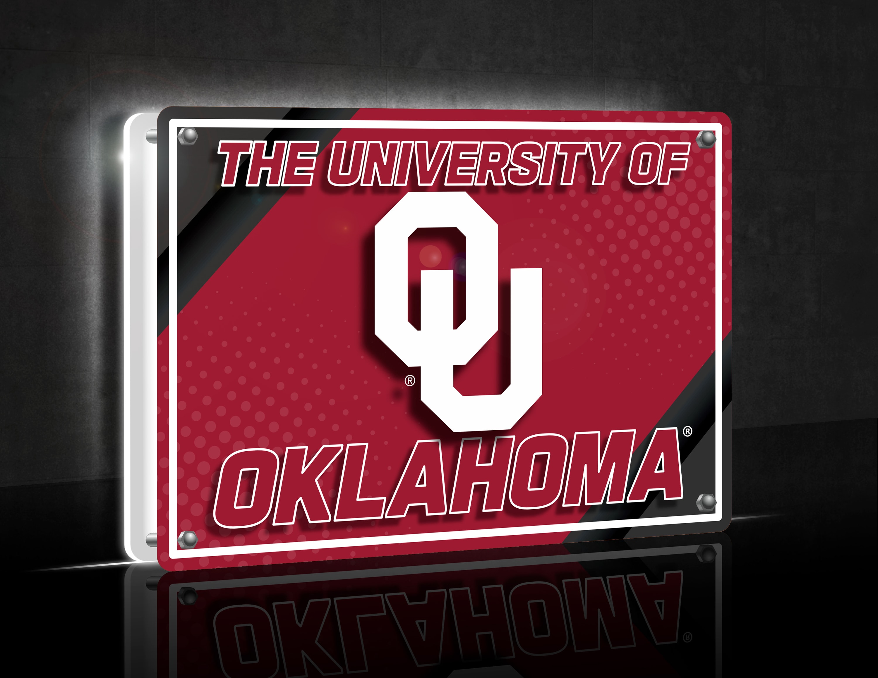 Evergreen 8LED974TRT 6.5-in Multi-color Standard Desk Lamp with Acrylic Shade